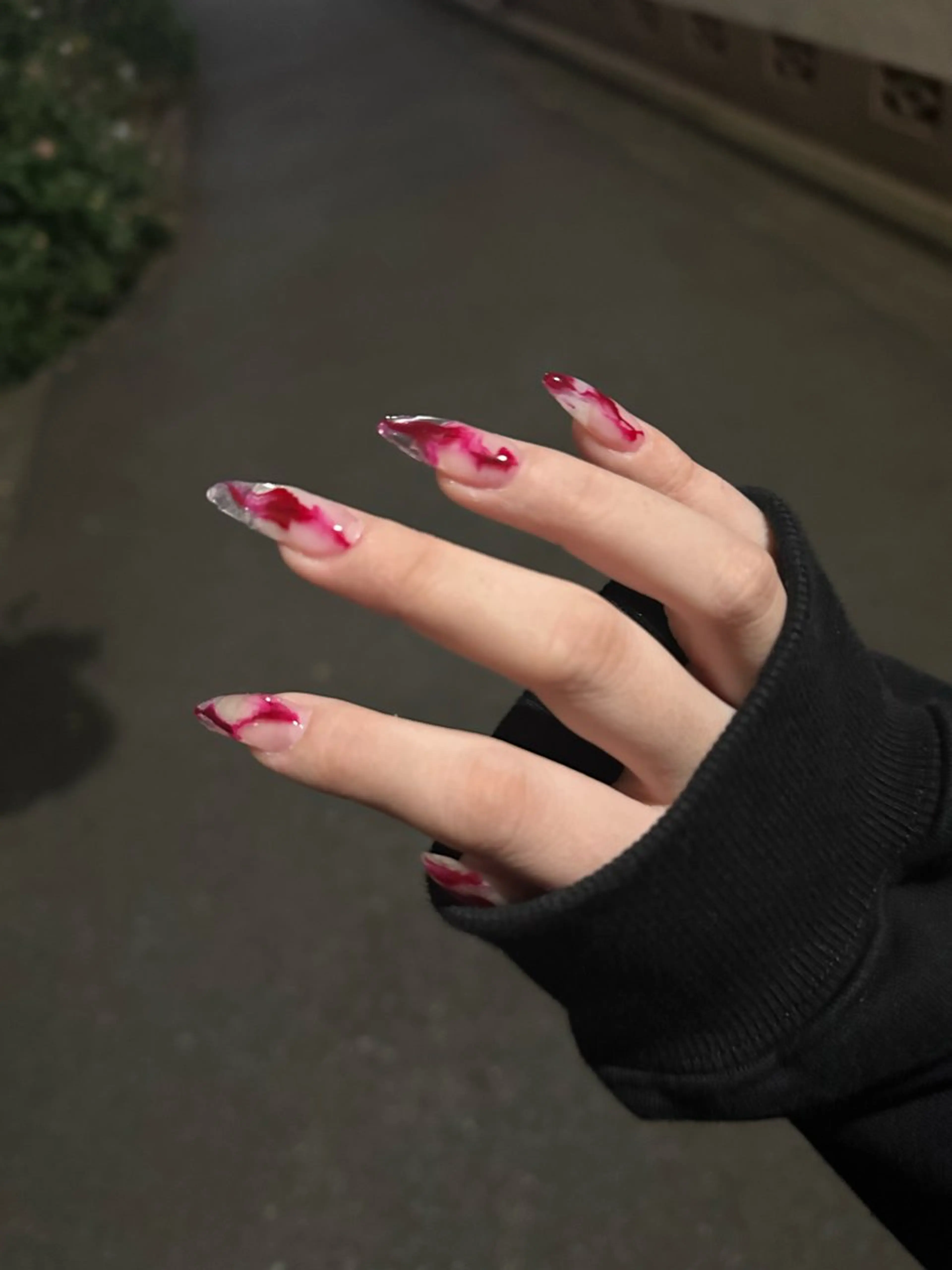 ネイル ハンドネイル Bianca 🩵 Ayakoのネイルデザイン