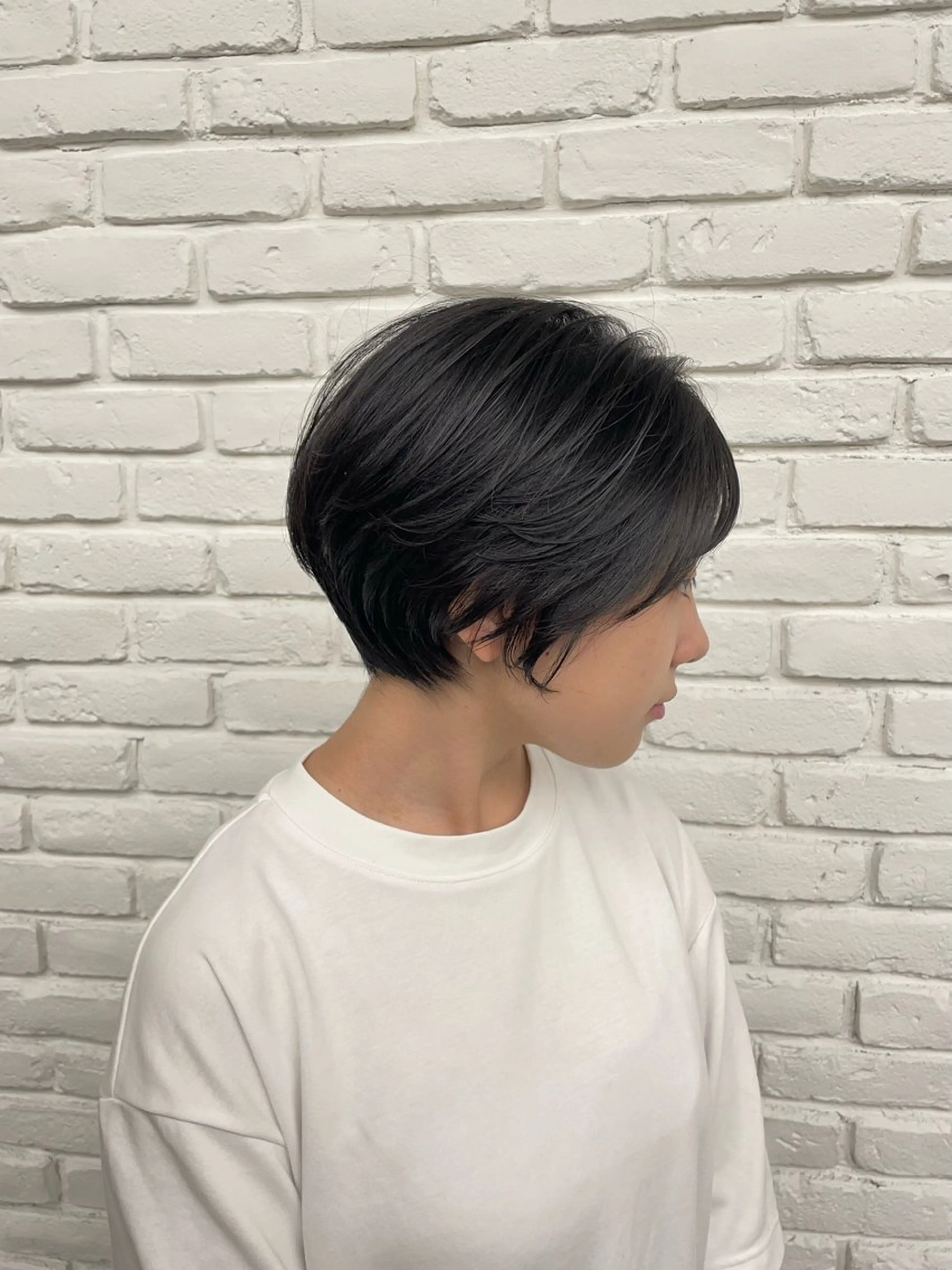 ショート カット トリートメント ヘアセット 🍑まき/カット /髪質改善カラー🍑のヘアスタイル