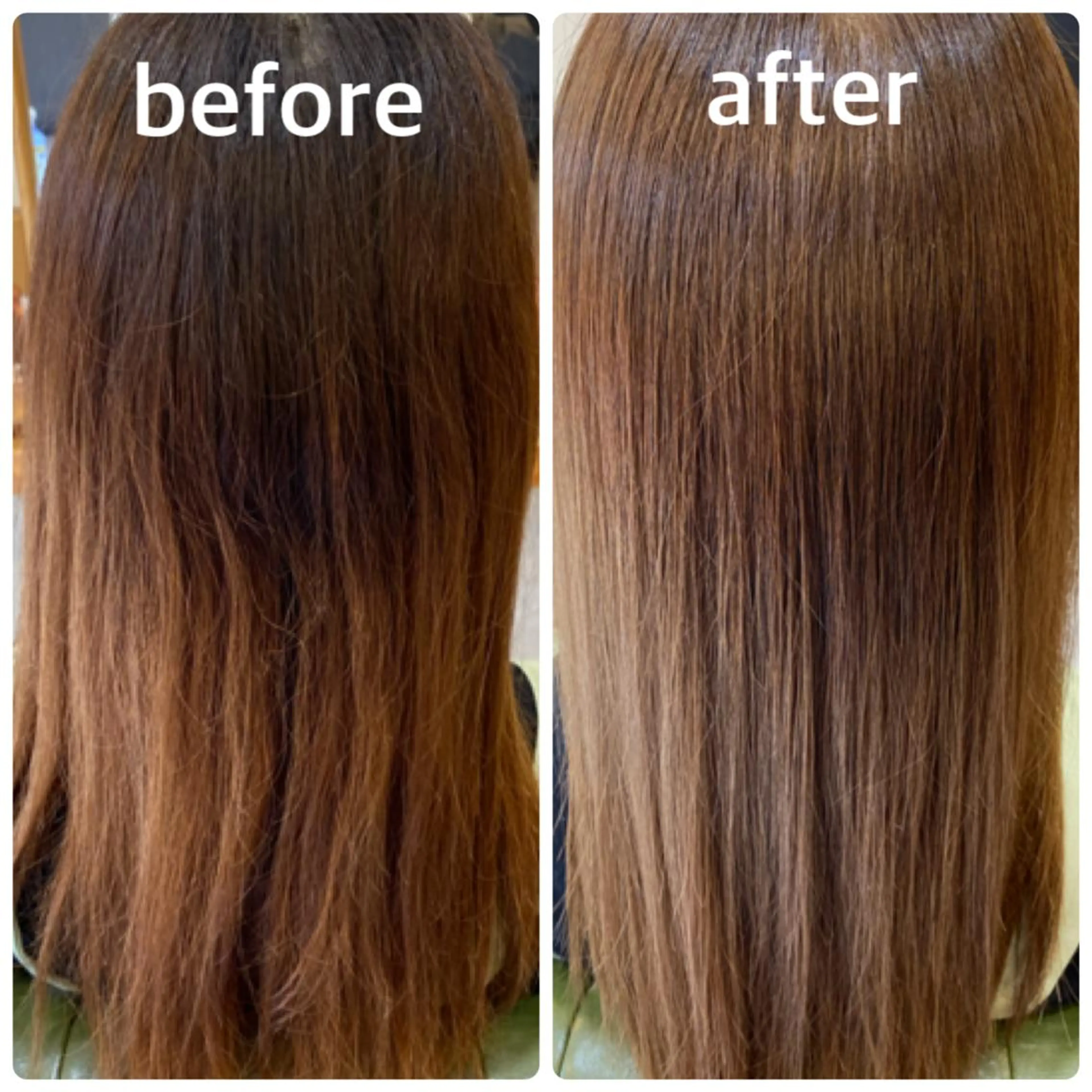 セミロング カラー カット ヘアカラー トリートメント エイトウメダ 店長　稲尾友則のヘアスタイル