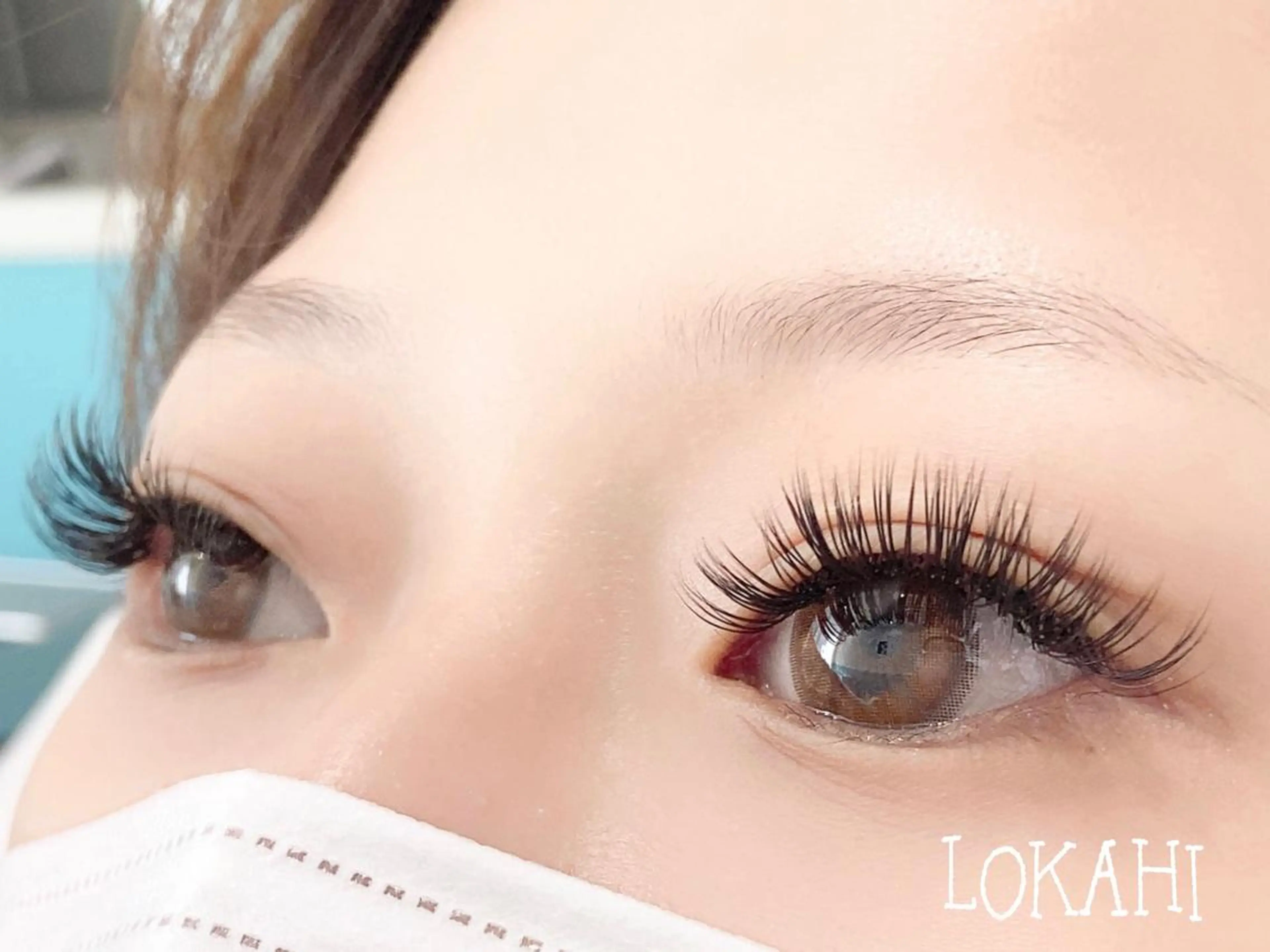 マツエク・マツパ フラットラッシュ マツエク LOKAHI HIRAIのマツエク・マツパデザイン