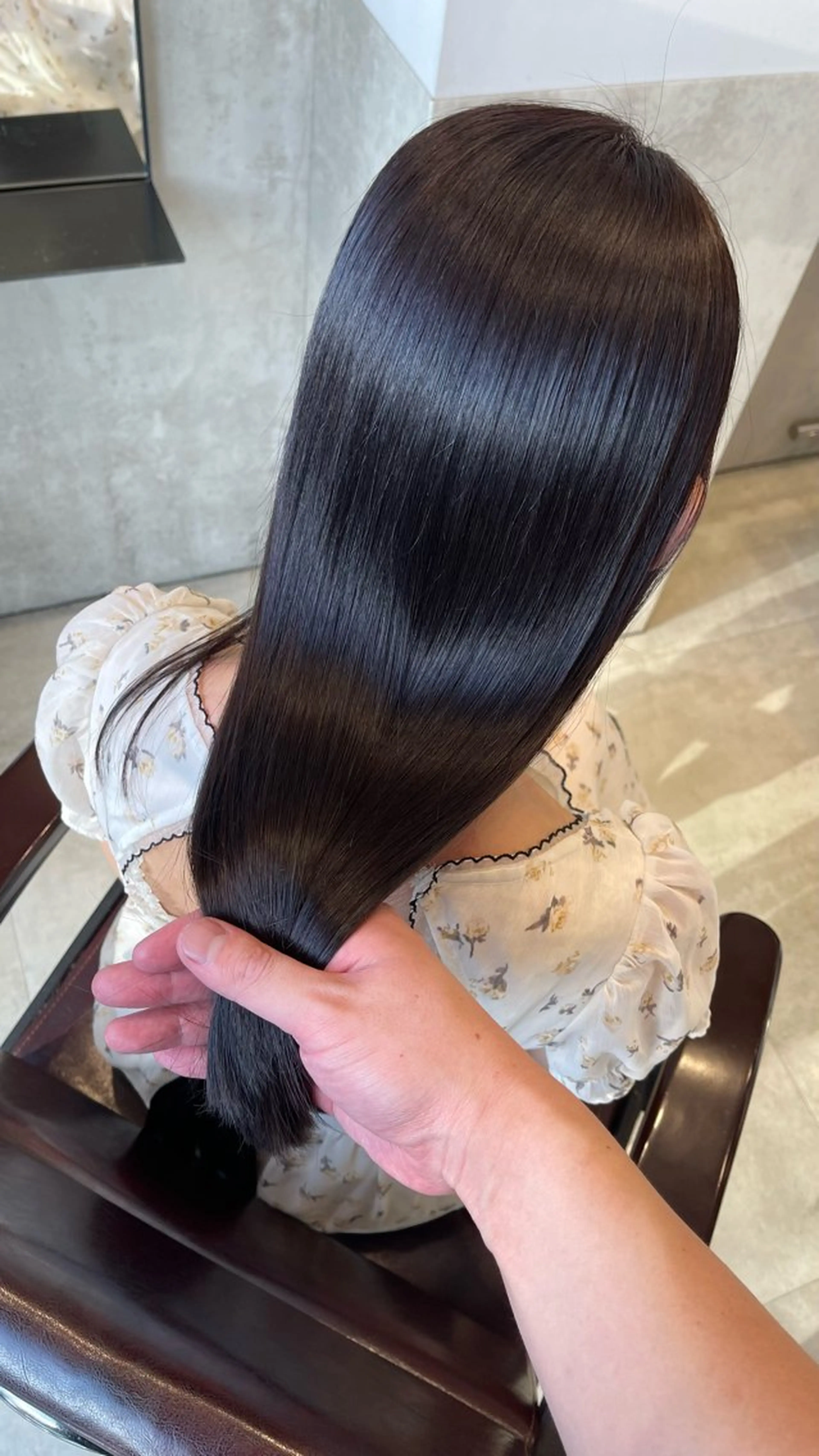 ロング トリートメント ゴートゥデイシェアサロン原宿vita所属・縮毛矯正クロスパーマ 益子達也のヘアスタイル