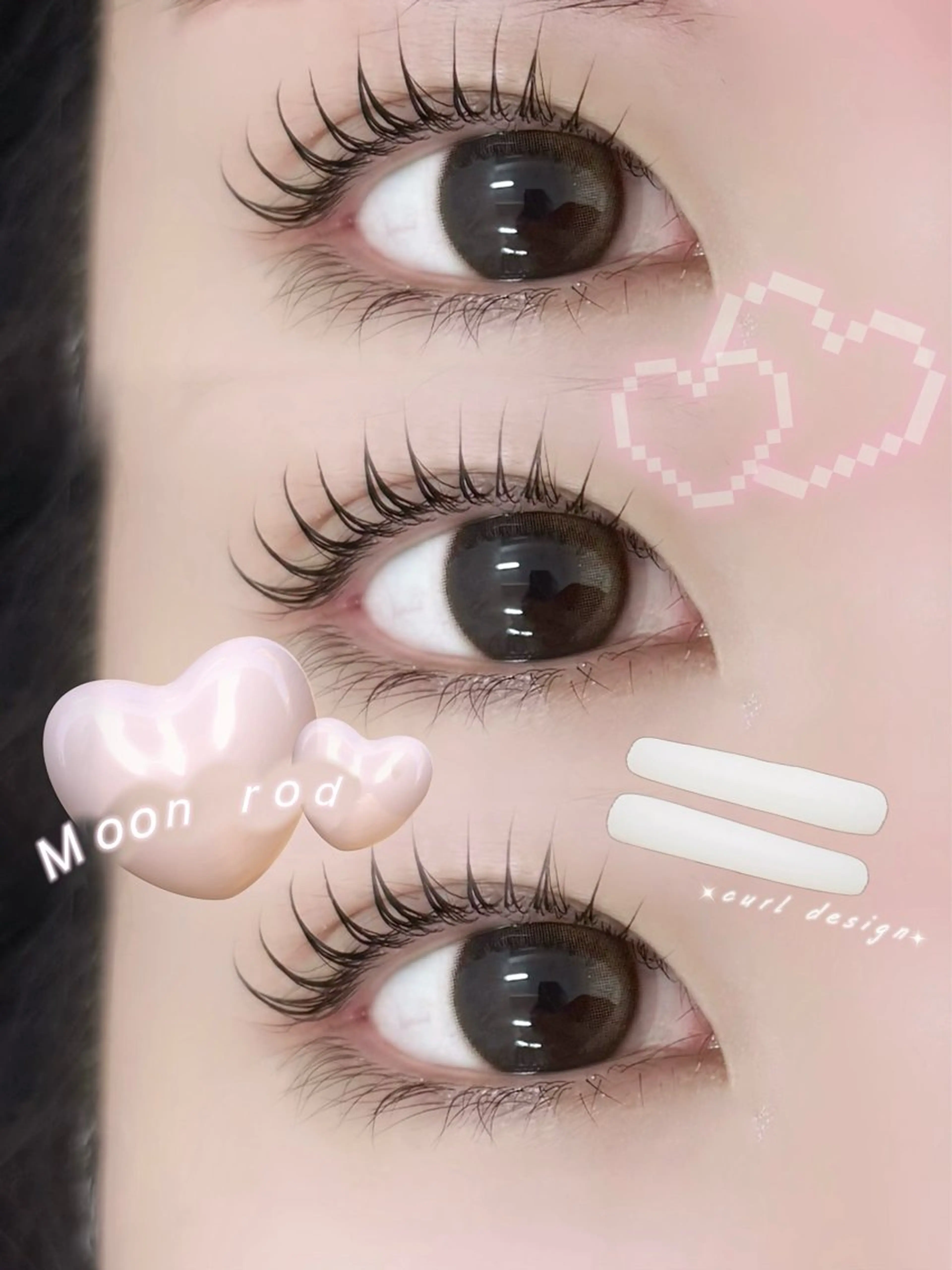 マツエク・マツパ マツパ unefleur新宿 JURIのマツエク・マツパデザイン