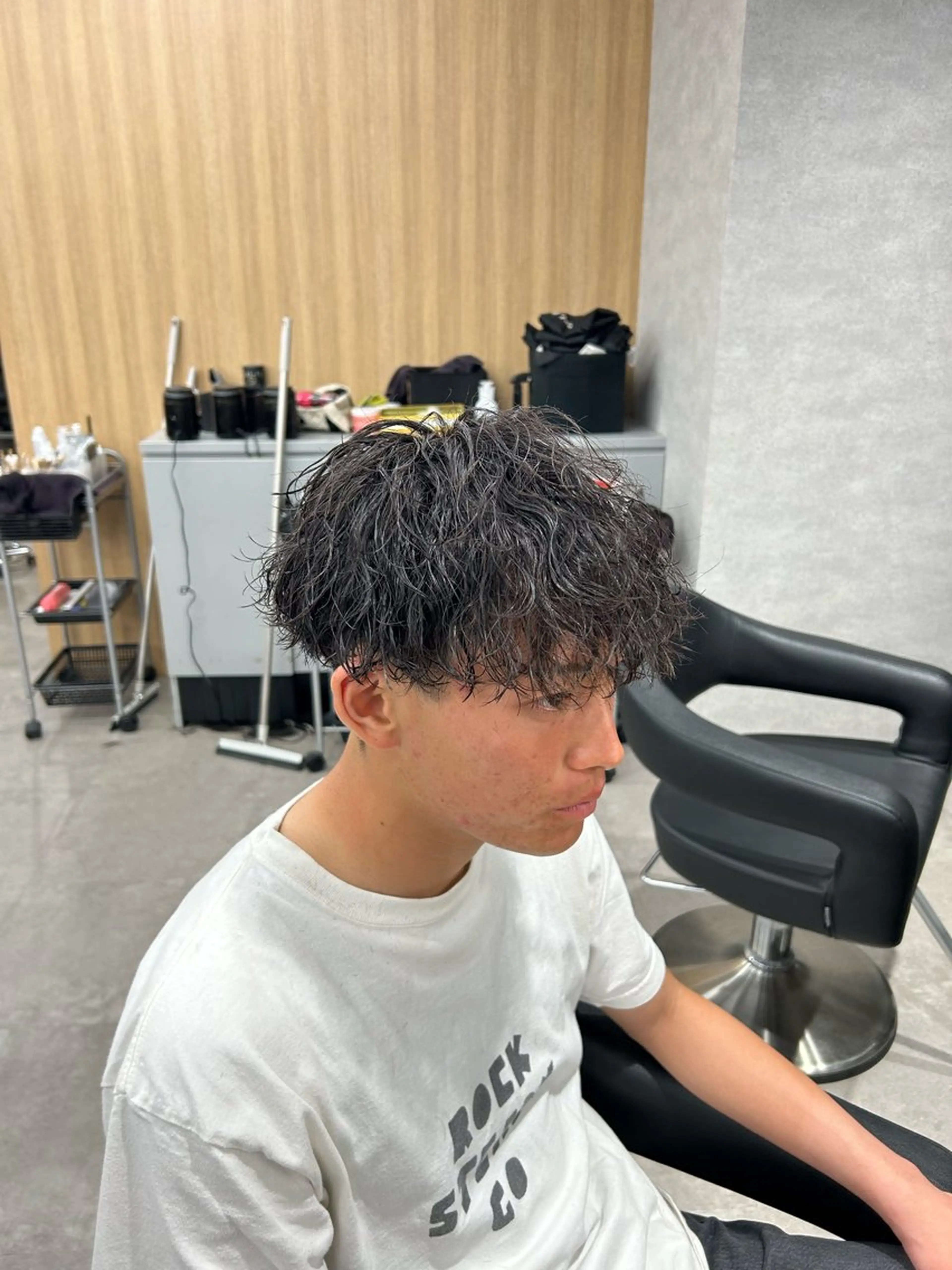 パーマ メンズ イケメン製造機 🔥上原沙羅🔥のヘアスタイル