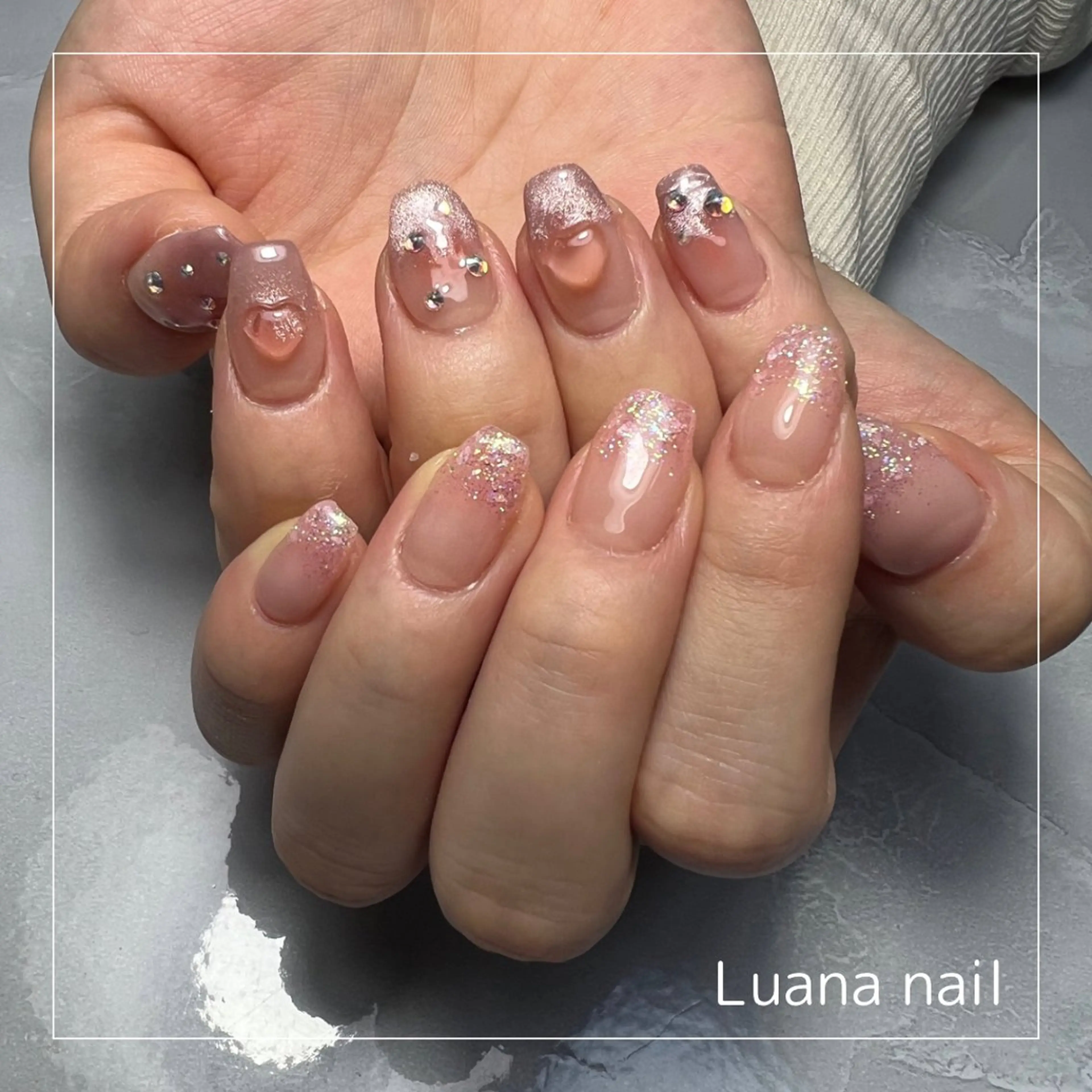 ネイル ピンク Luana nailのネイルデザイン