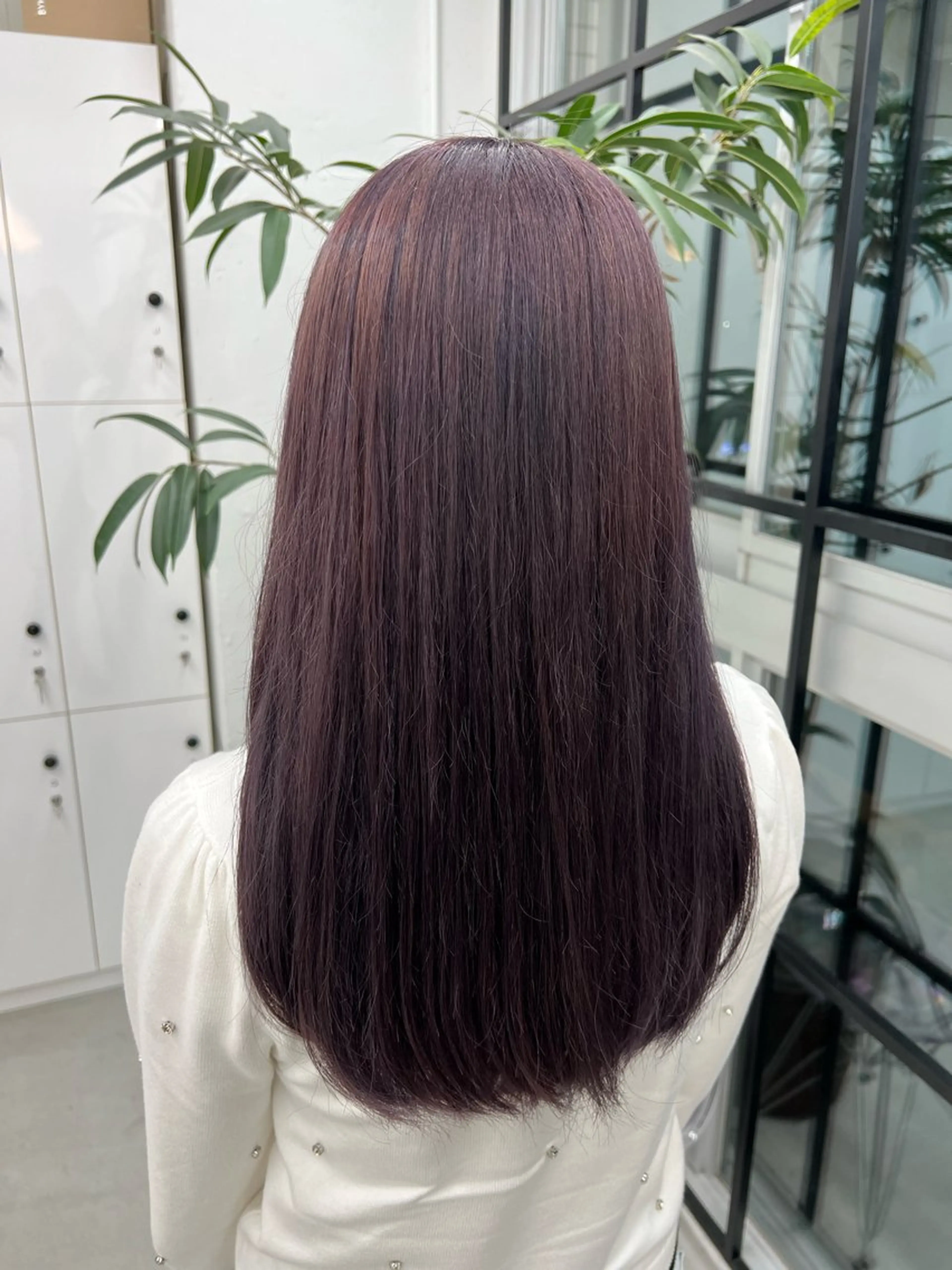ロング カラー ブラウンカラー 透明感カラー ラベンダーカラー ヘアカラー トリートメント あすか JILLSTUDIOのヘアスタイル