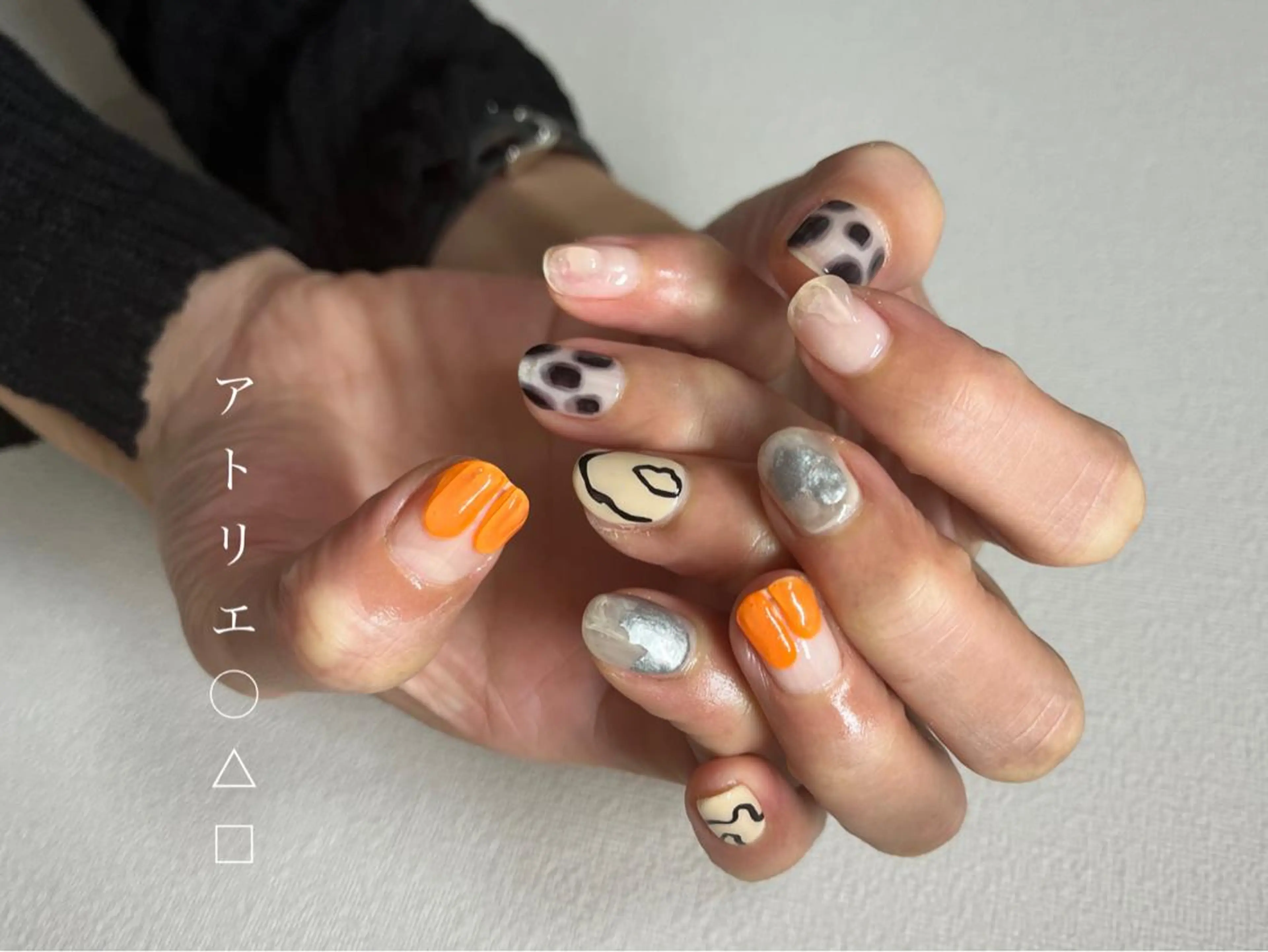 ネイル ハンドネイル アトリエ ○△□のネイルデザイン