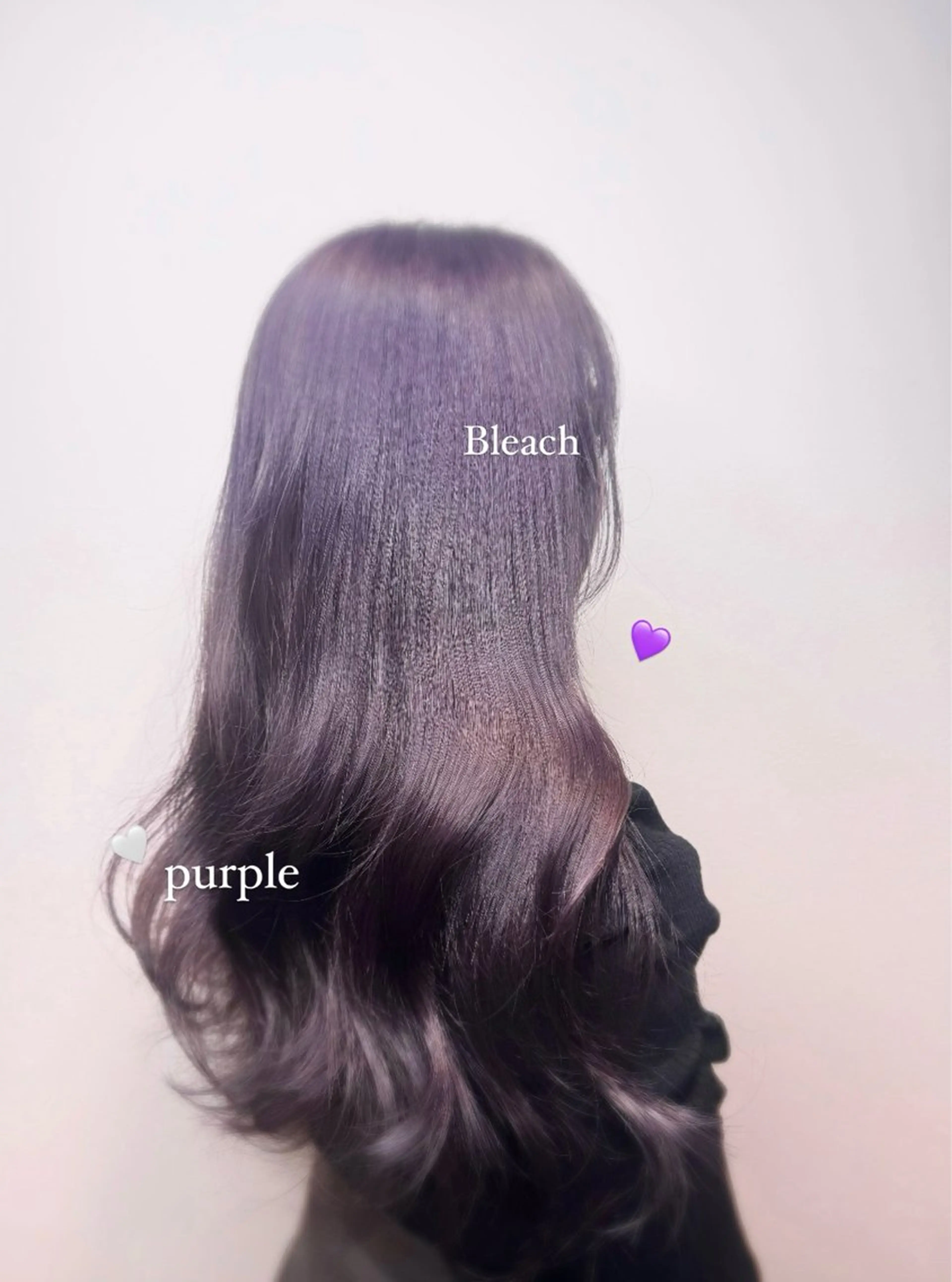 カラー ヘアカラー こすが あかりのヘアスタイル