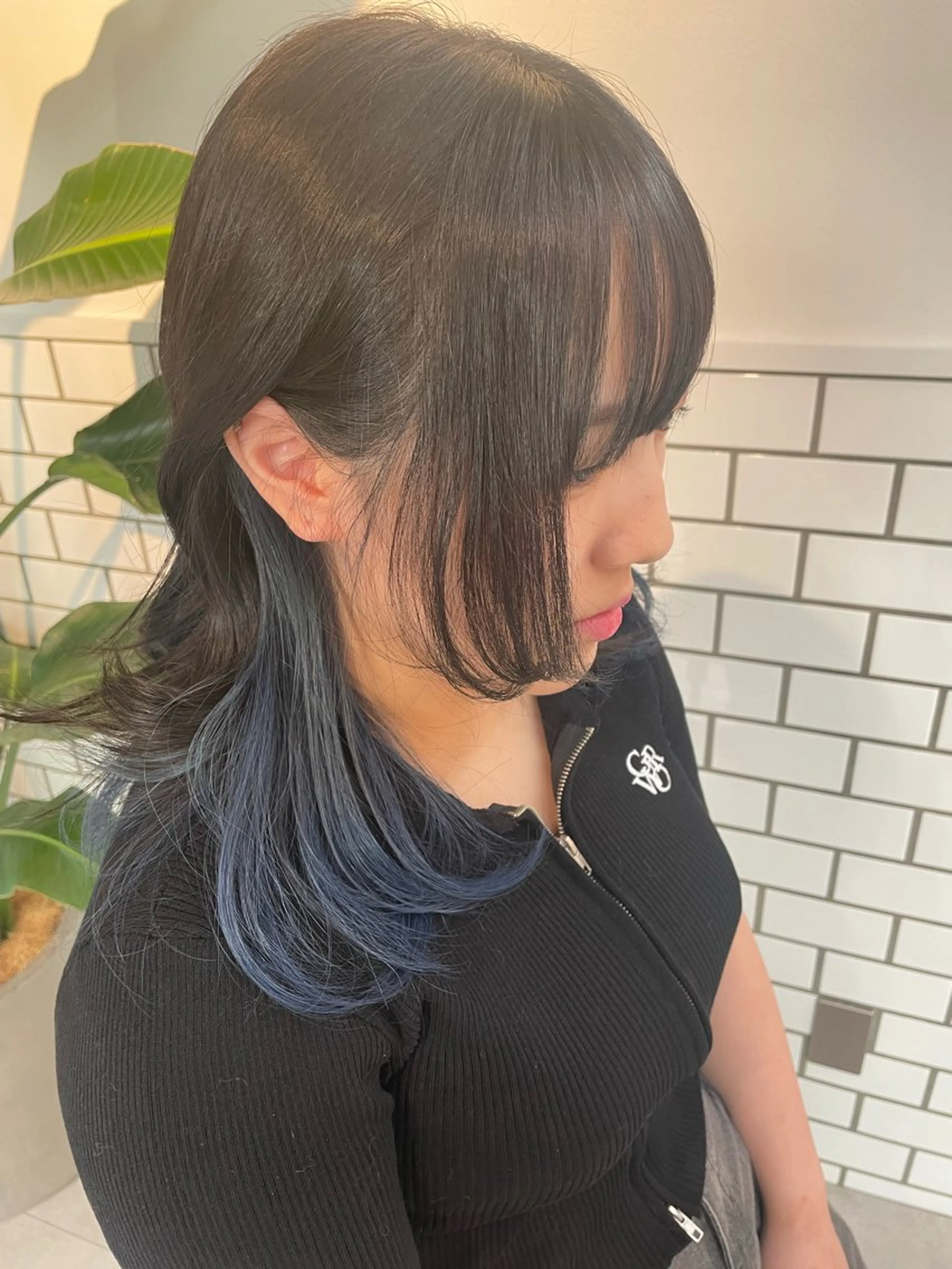 ミディアム カラー emusalon前橋川原店所属・松井 悠希のヘアスタイル