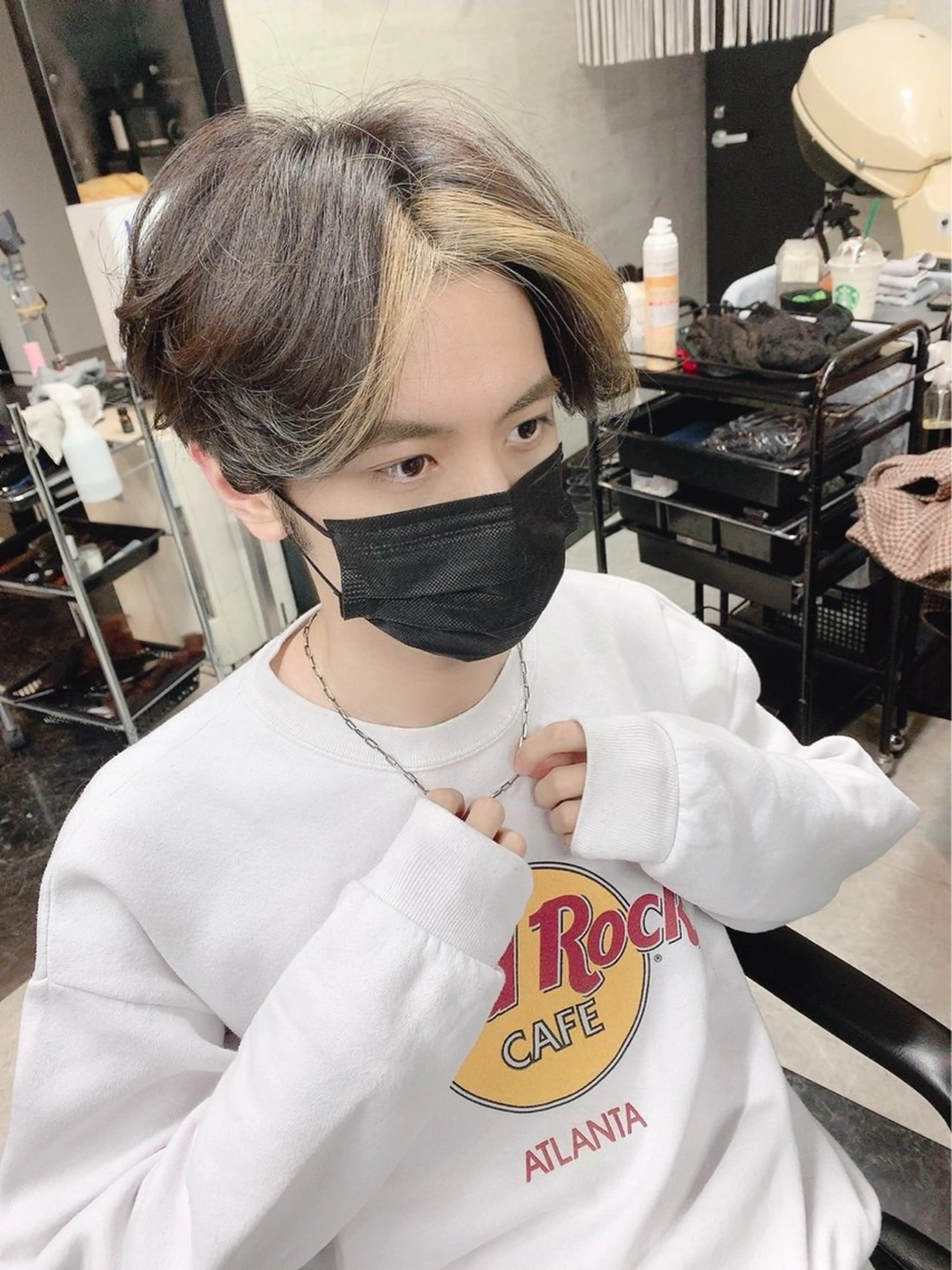 カラー メンズ カットモデル大募集 ⚡️蓮⚡のヘアスタイル