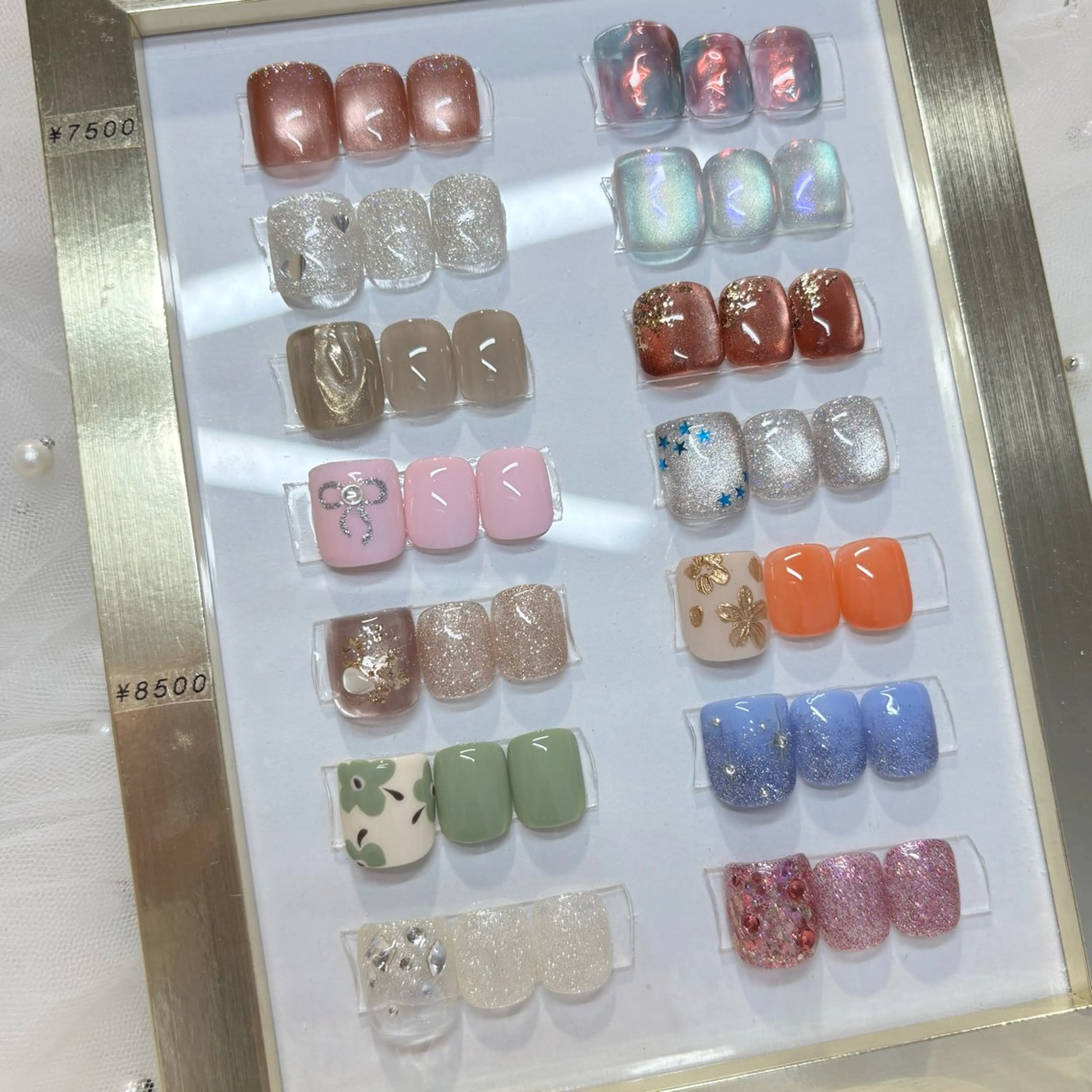 ネイル フットネイル 荒巻 めいのネイルデザイン