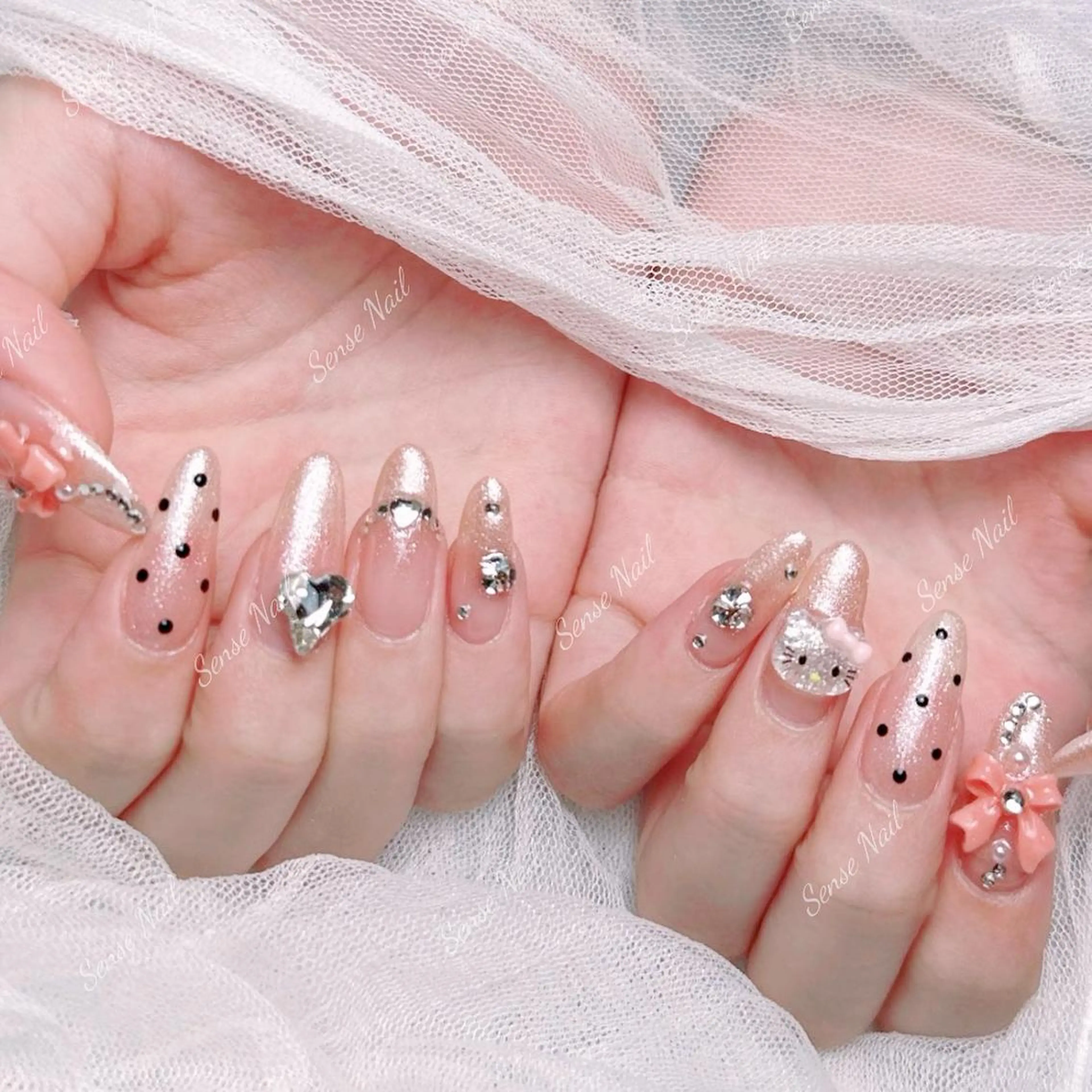 ネイル ハンドネイル ハンドケア 💕中川 結衣💕のネイルデザイン