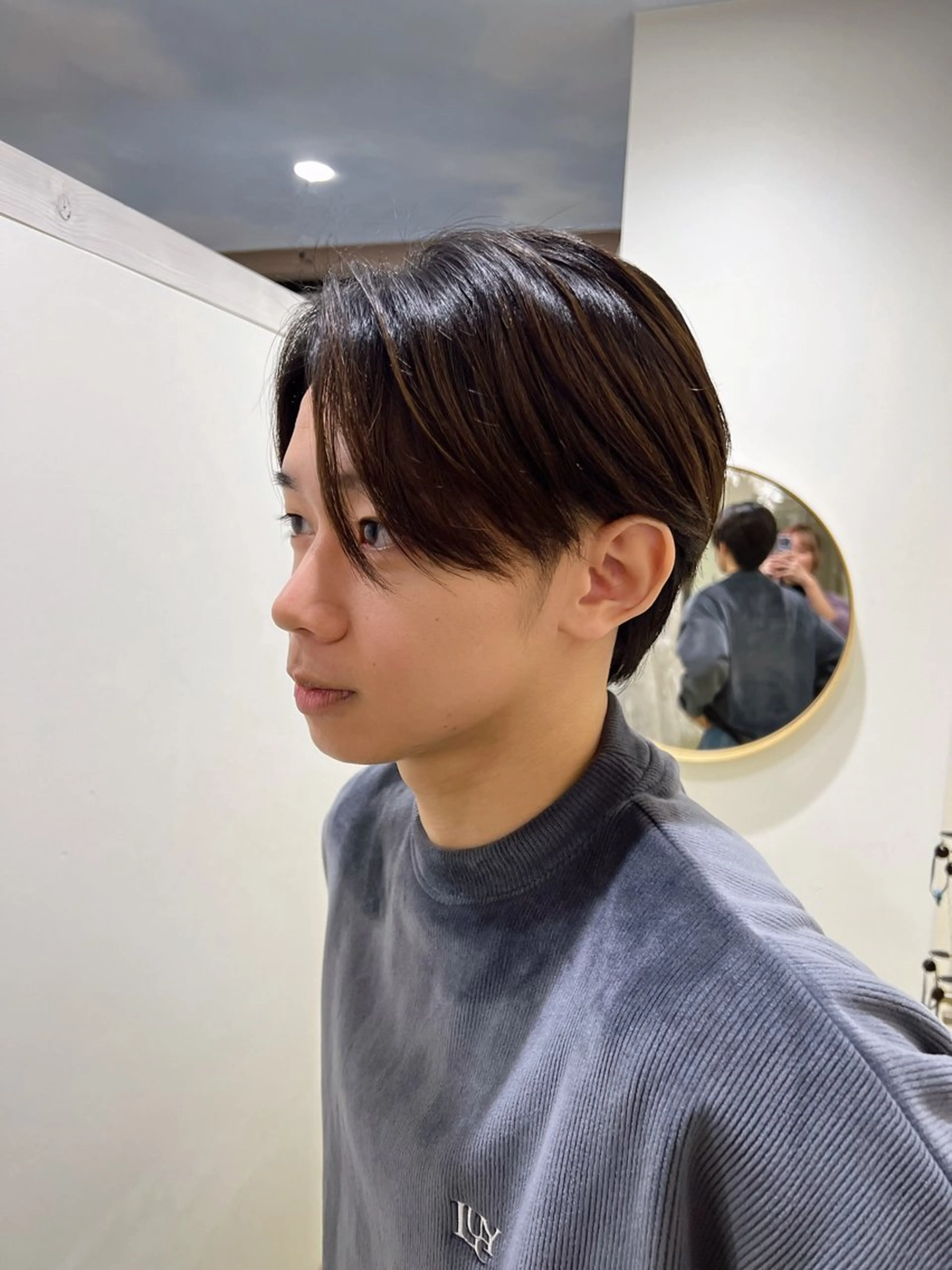 メンズ Aman  D'or所属・ショート/ボブ/東 千耀のヘアスタイル
