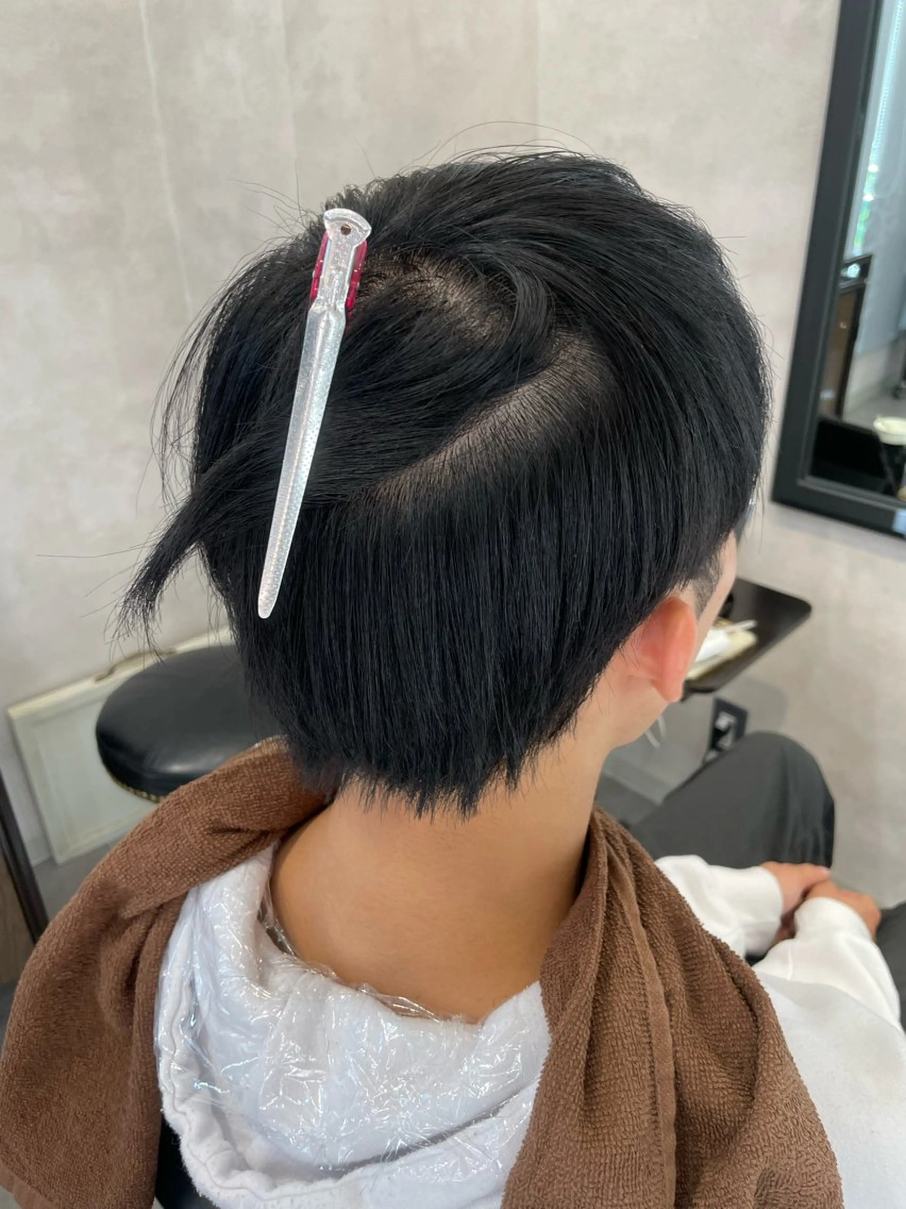 メンズ カット 縮毛矯正 トリートメント 今村 南穂のヘアスタイル