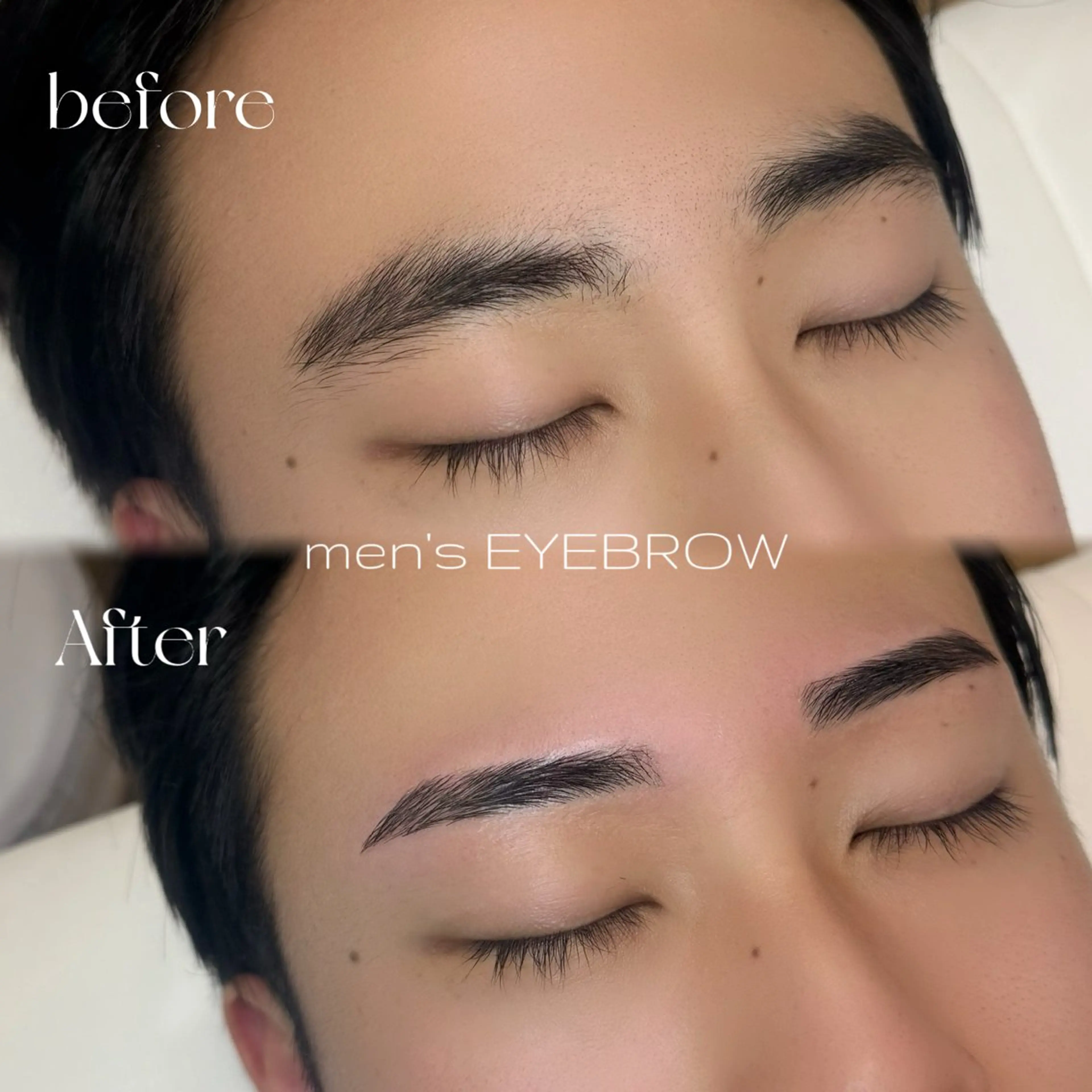 メンズ アイブロウ ワックス脱毛 眉カット その他(アイブロウ) WHITE EYE 芦屋店所属・WHITE  EYE mao🤍🏹のマツエク・マツパデザイン