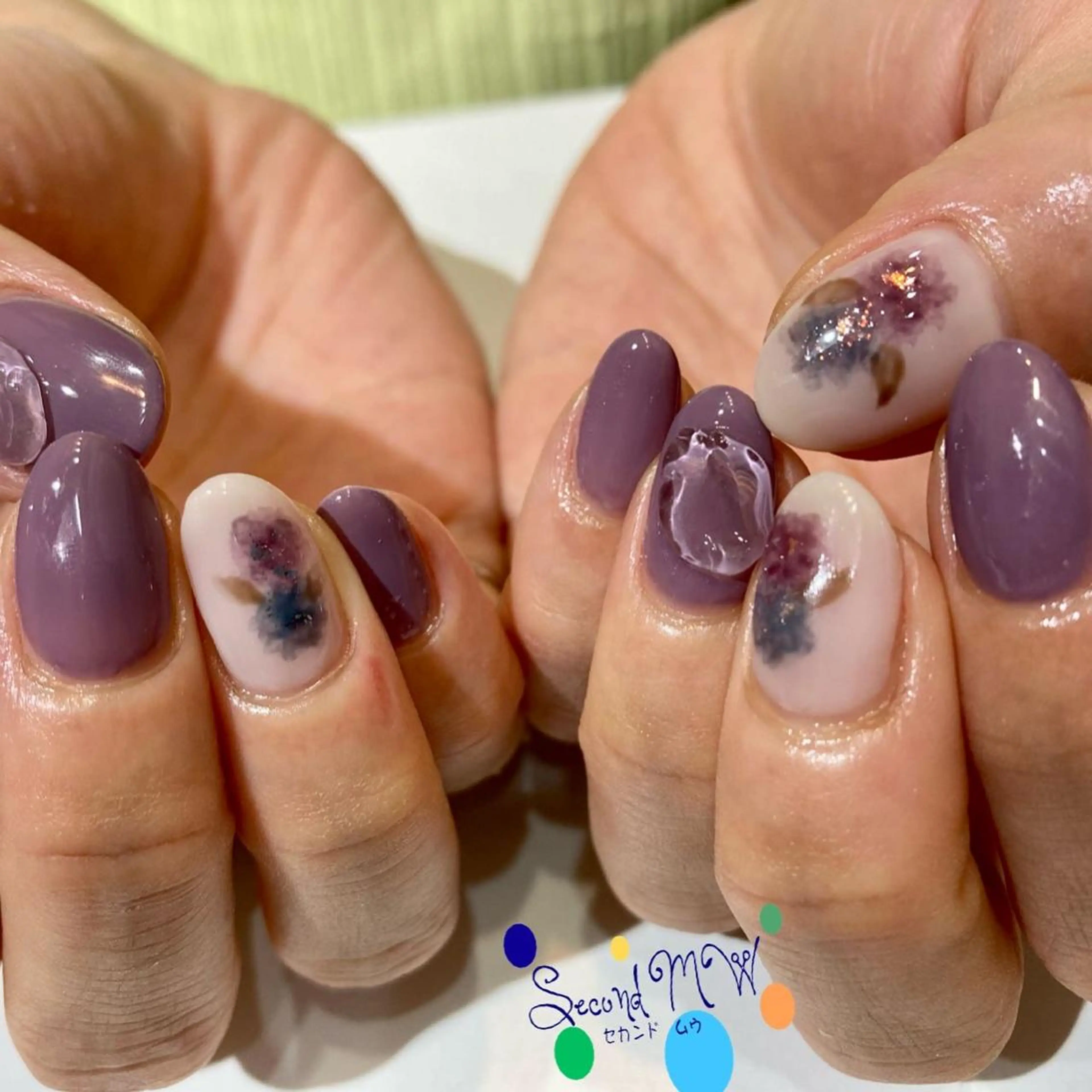 ネイル Second   MW所属・SecondMW _nail 　川連のネイルデザイン