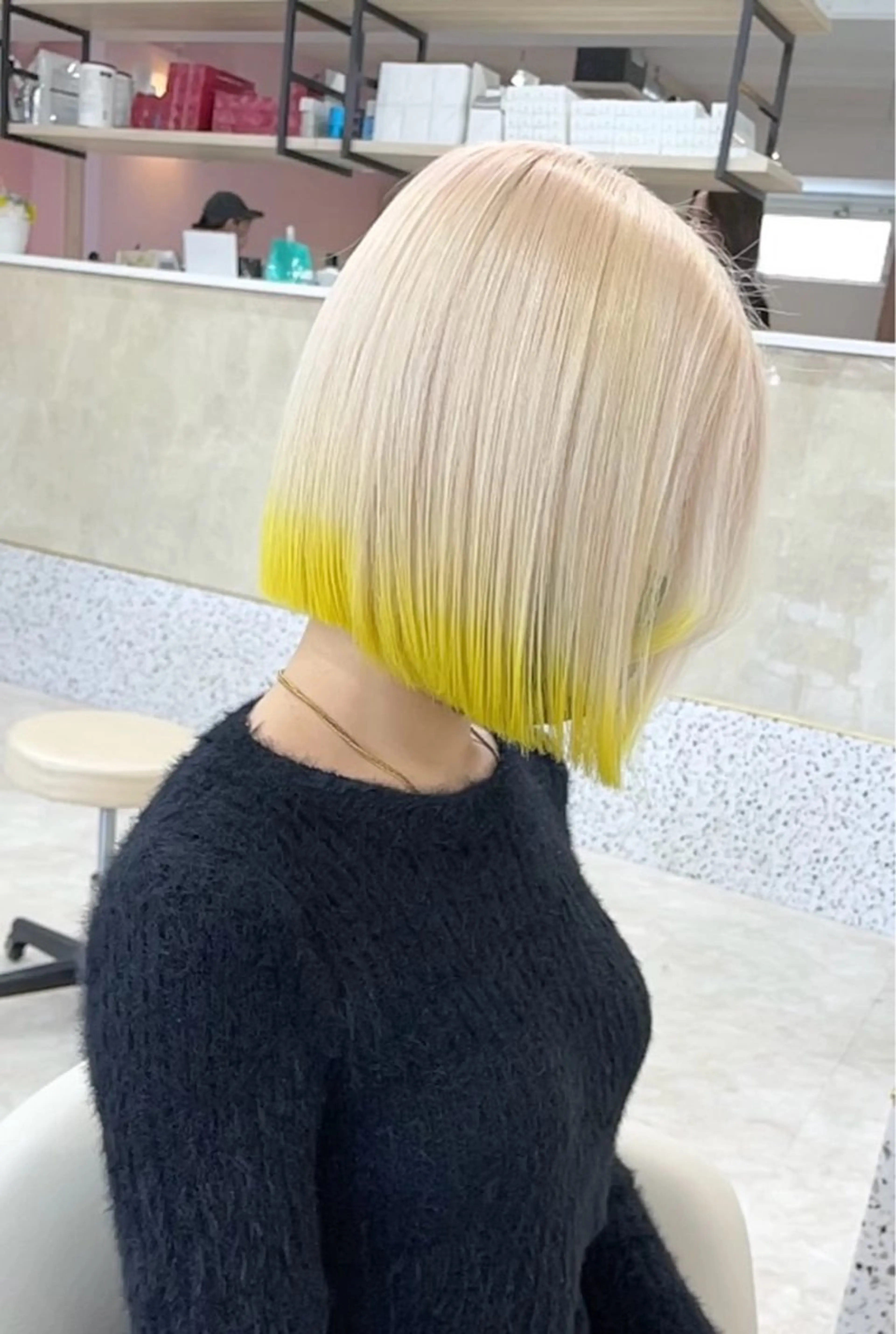 ショート ブリーチカラー✨ じょあ☆のヘアスタイル