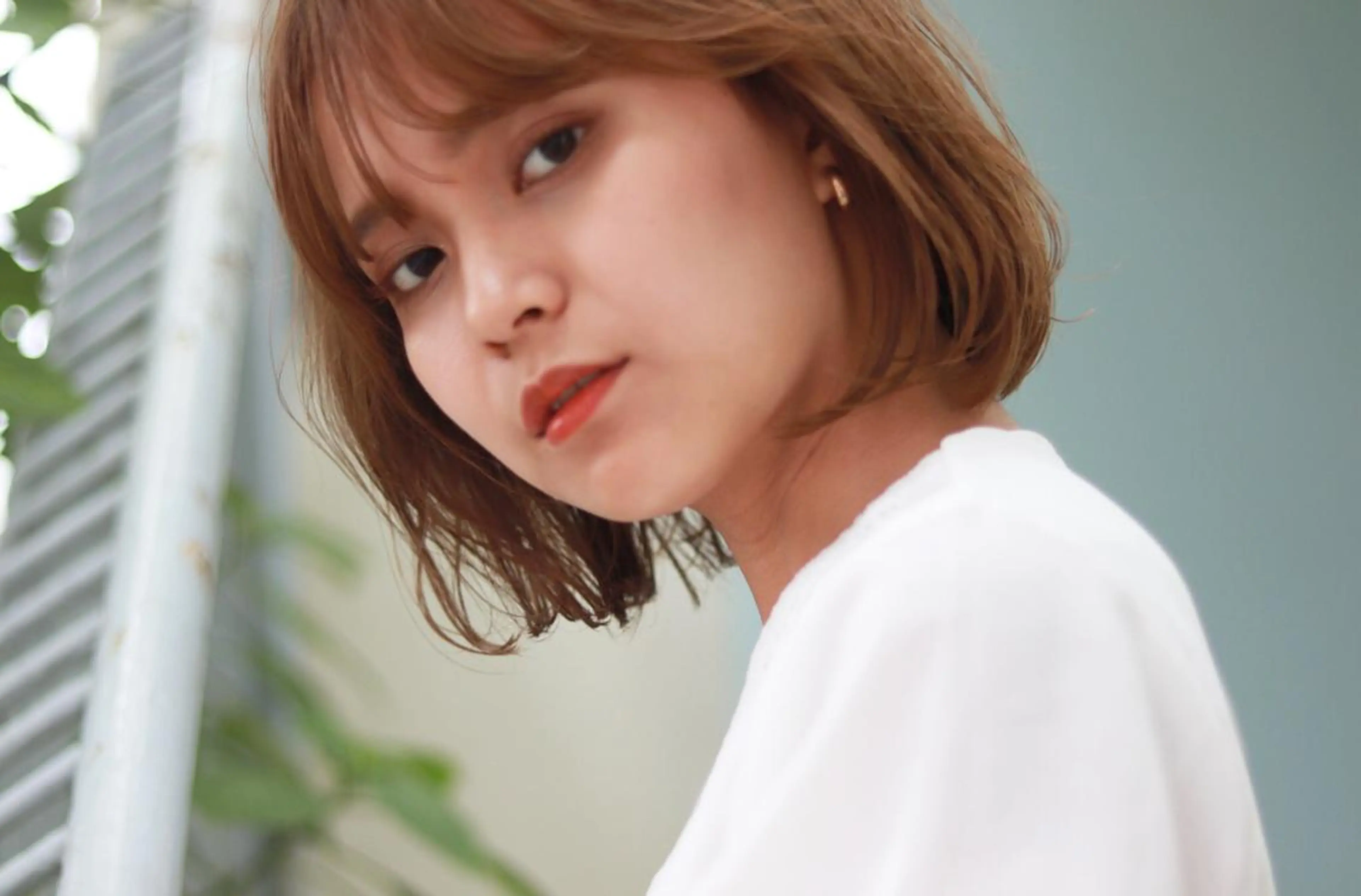 ミディアム カラー THE DAY所属・AKI HASHIMOTOのヘアスタイル