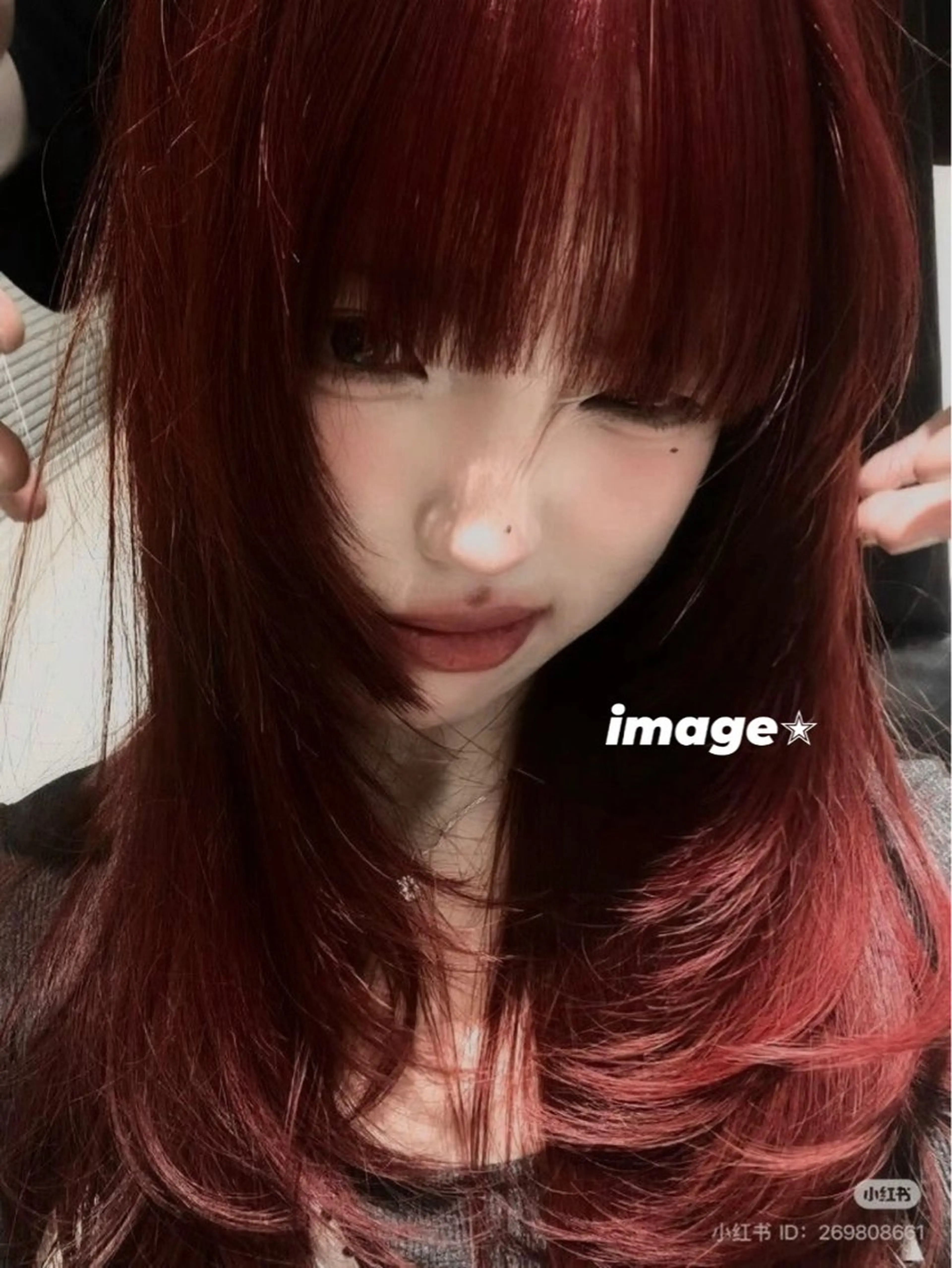 カラー 暖色/韓国ストリート /MIKAGE🩶のヘアスタイル