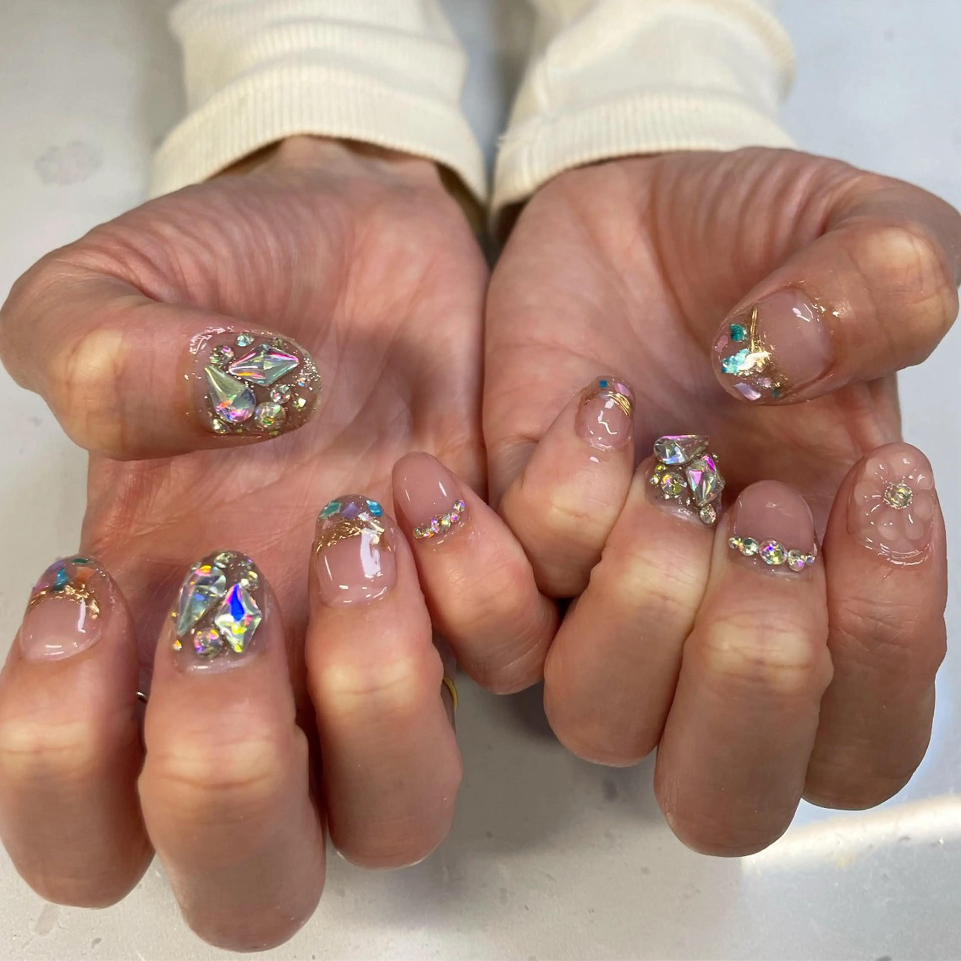 ネイル ハンドネイル nail salon18.所属・nail salon 18.　satokoのネイルデザイン