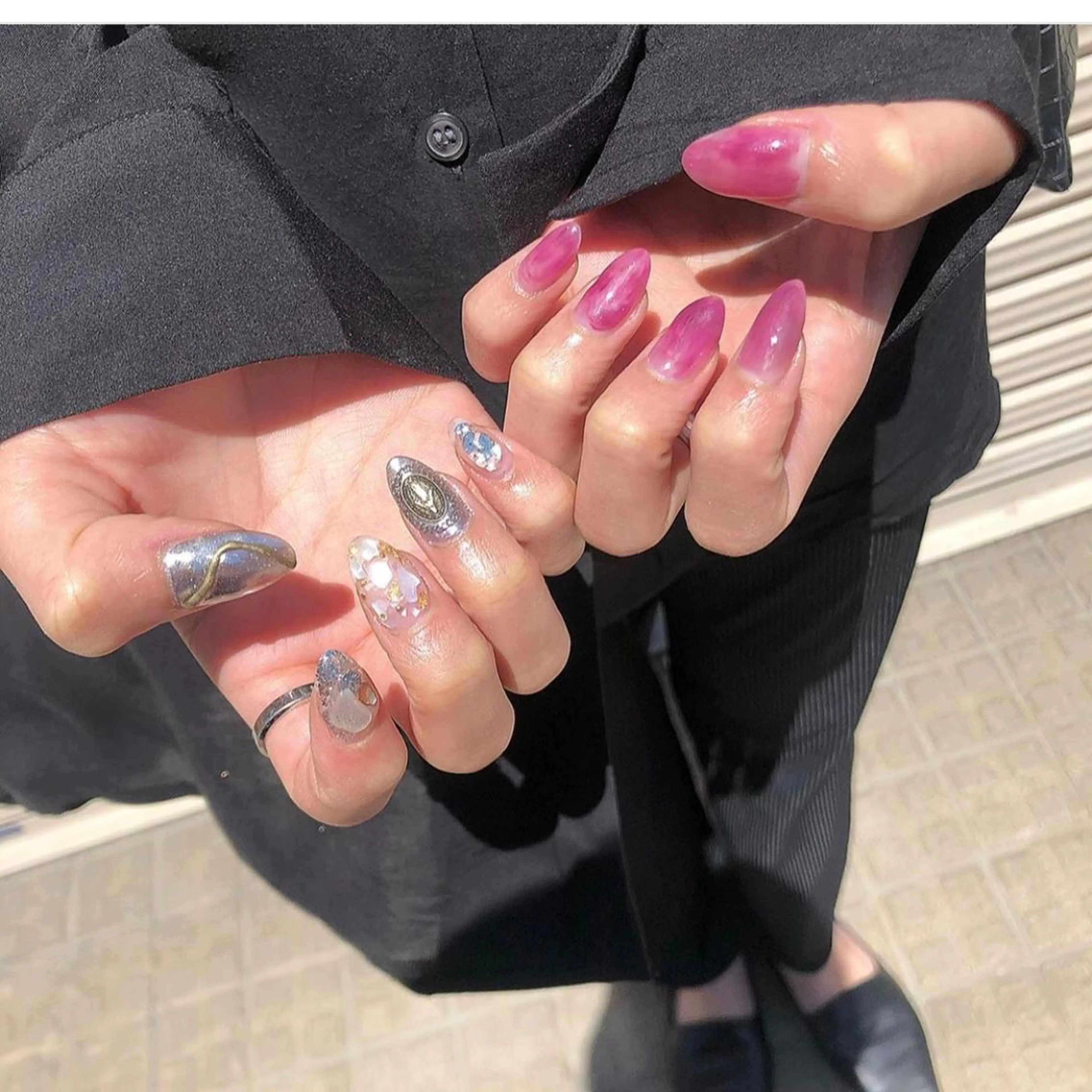 ネイル ニュアンスネイル granveil所属・nail salon granveilのネイルデザイン