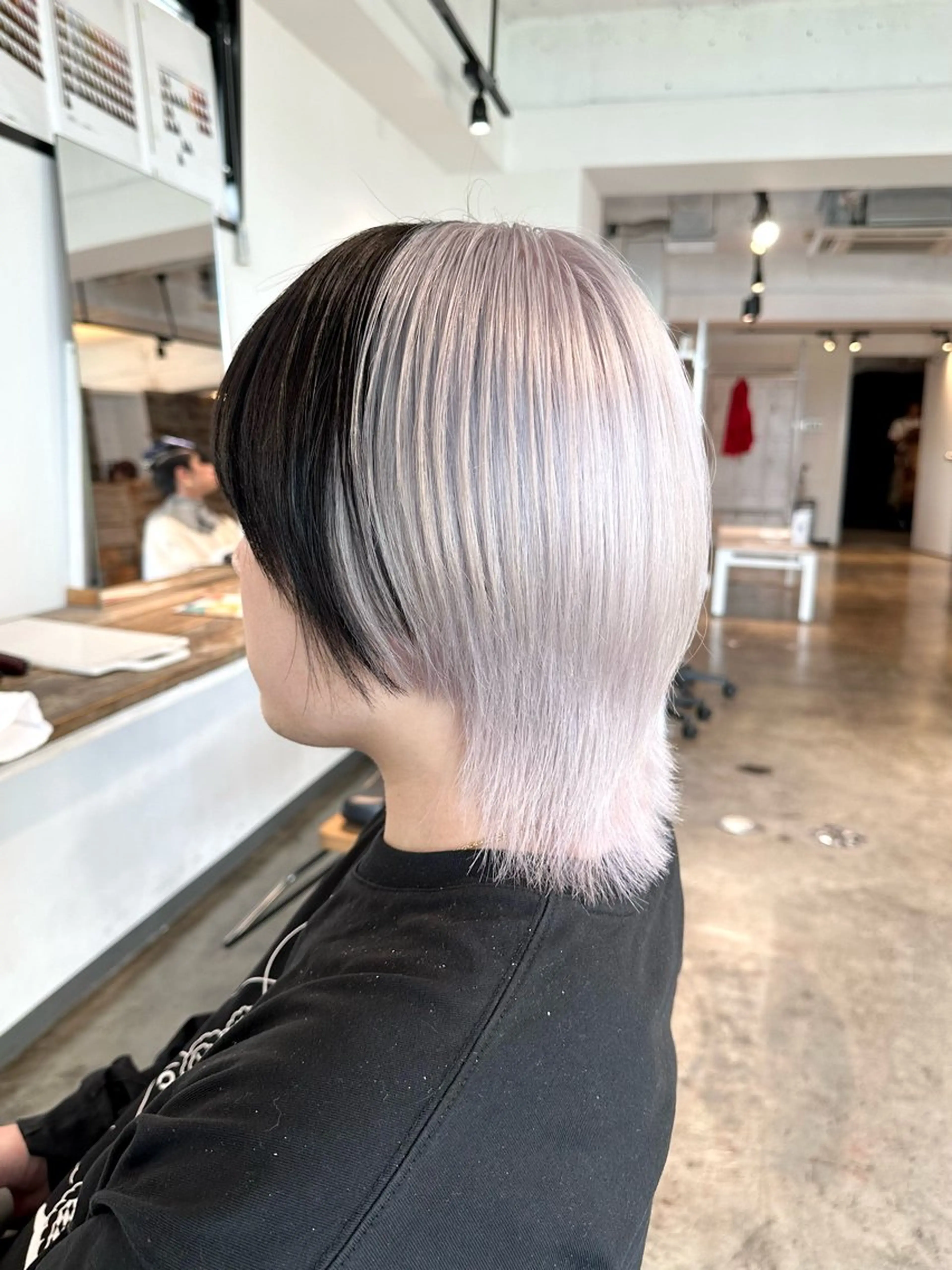 カラー メンズ メンズブリーチ メンズハイトーン メンズパーマ 黒髪 ブリーチ カット ヘアカラー トリートメント 骨格補正施術/メンズ 専門美容師/YUYAのヘアスタイル