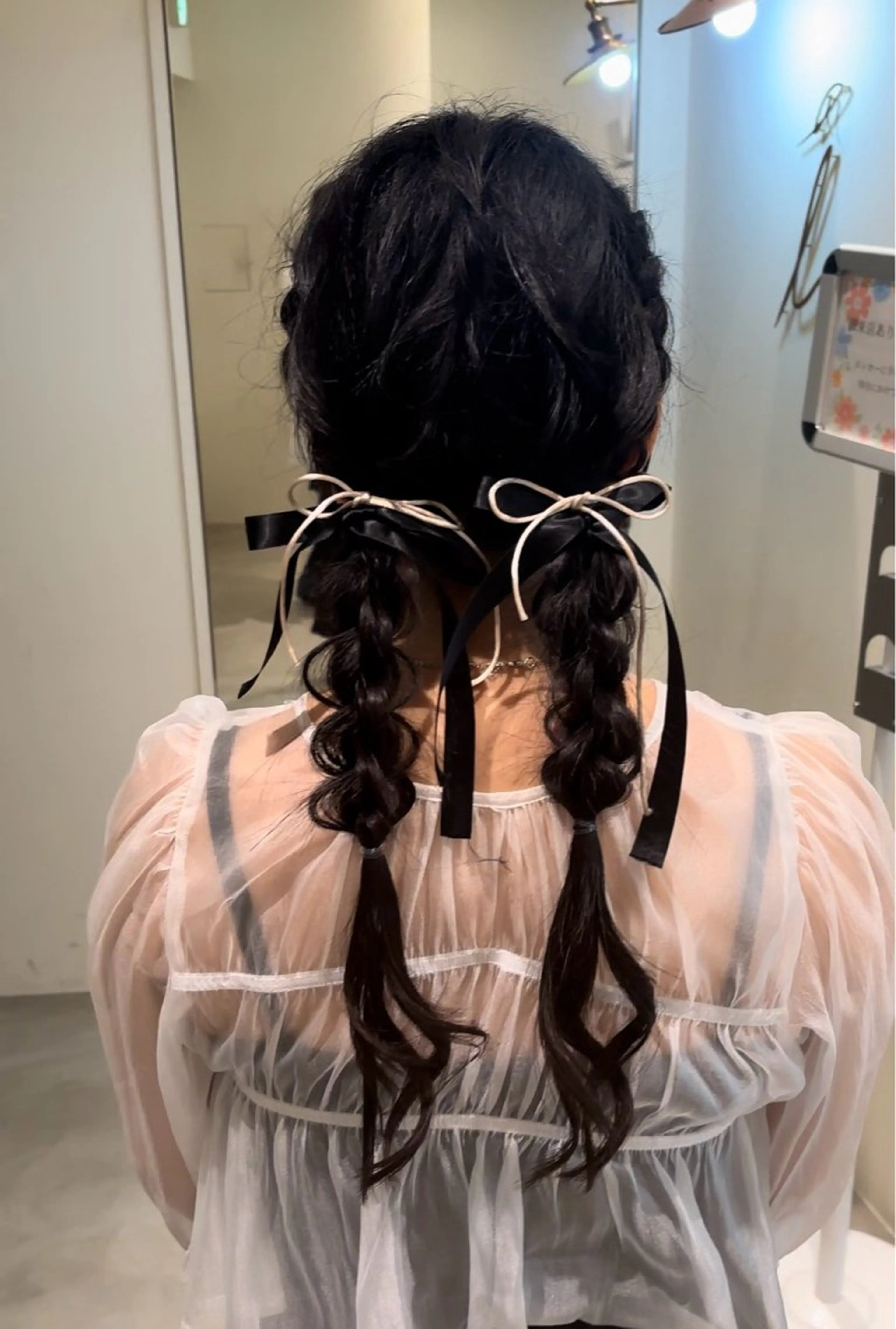 ヘアアレンジ ヘアセット VIEW GINZA所属・fitする顔まわり♡ -暖色-ふうか◠‿◠のヘアスタイル