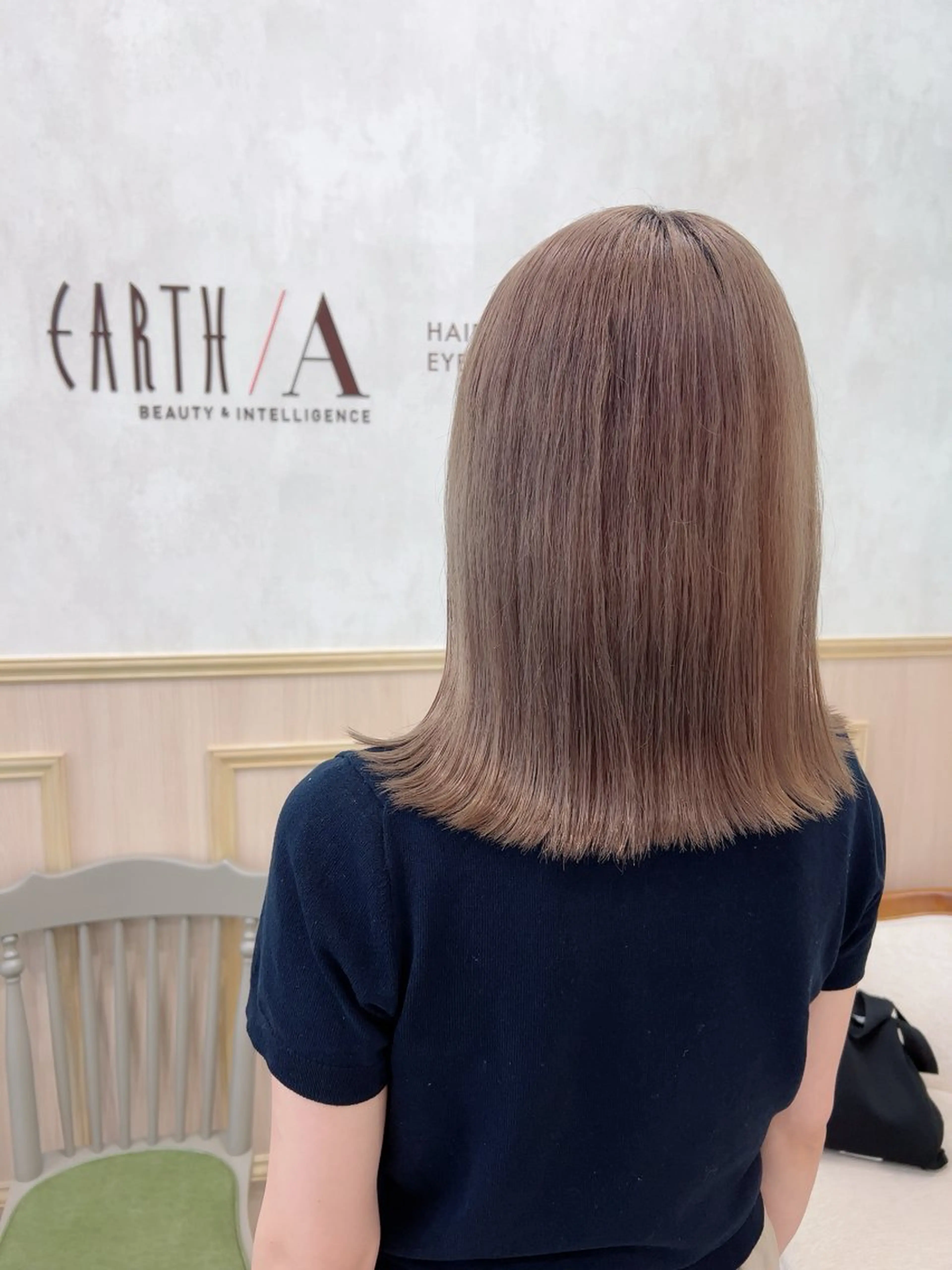 ミディアム カラー Earth中島 育枝のヘアスタイル