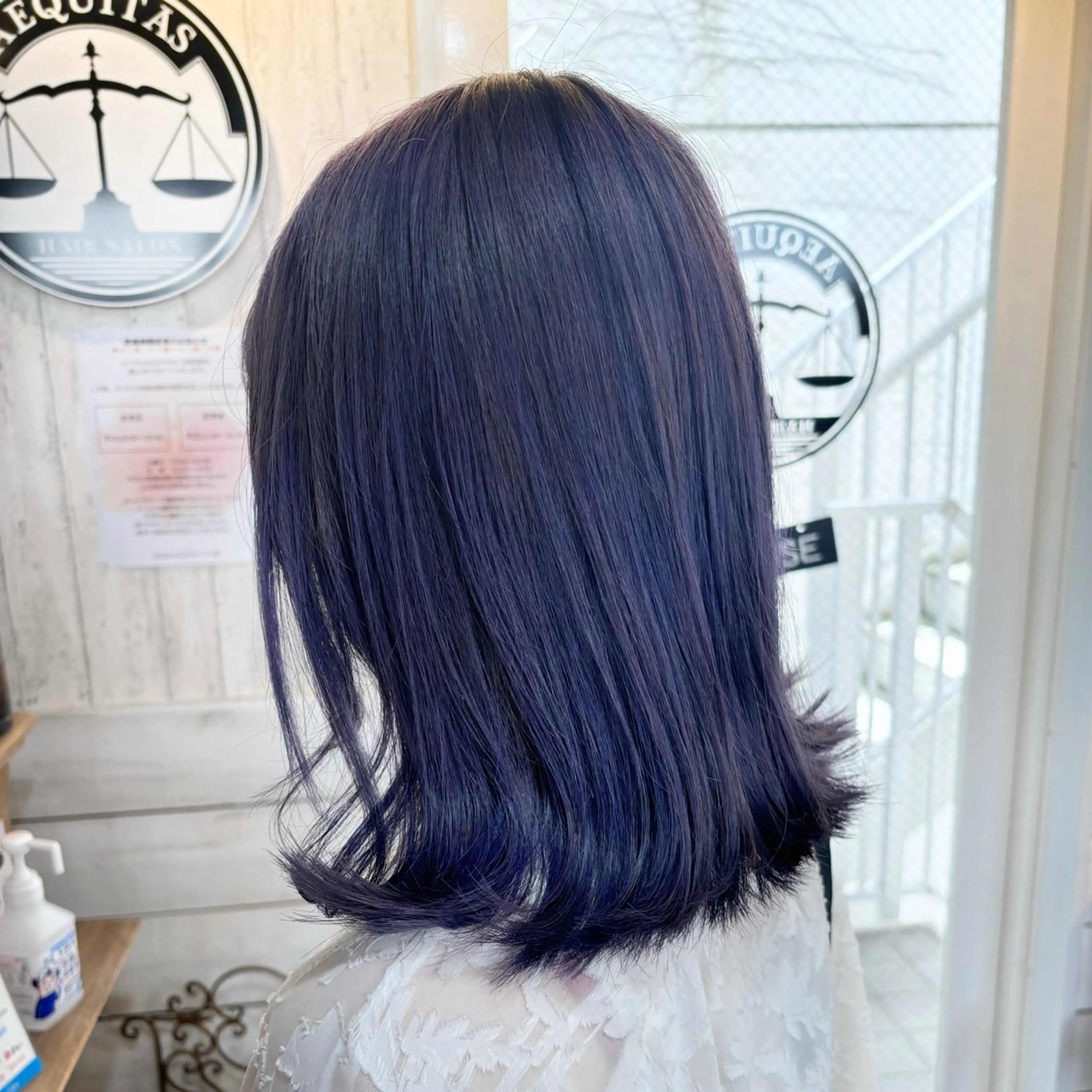 ミディアム ブリーチなし透明感 カラー✳︎ayaneのヘアスタイル