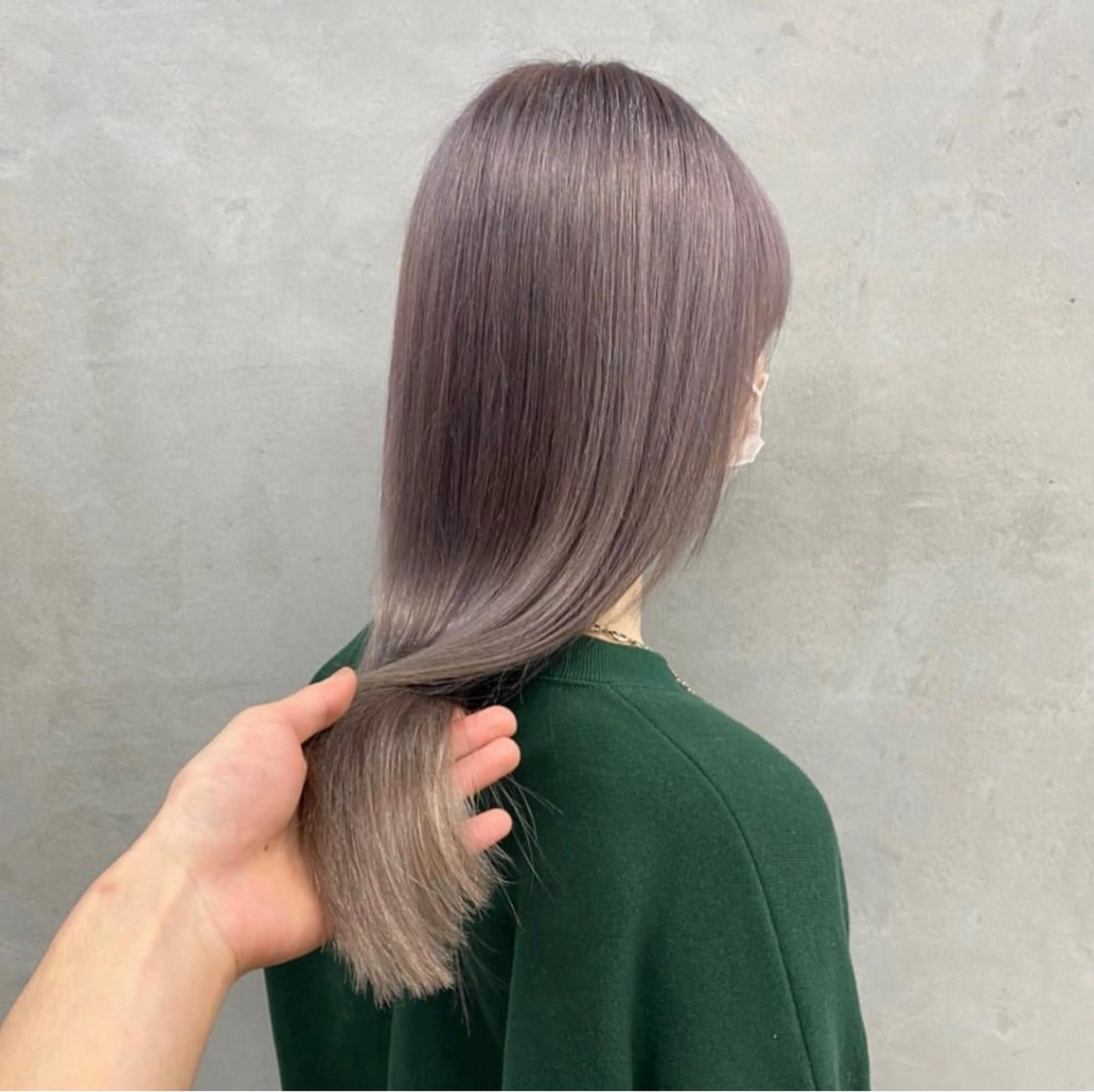 ロング カラー 韓国/ハイトーン/ ボブ🎀MIKU🎀のヘアスタイル