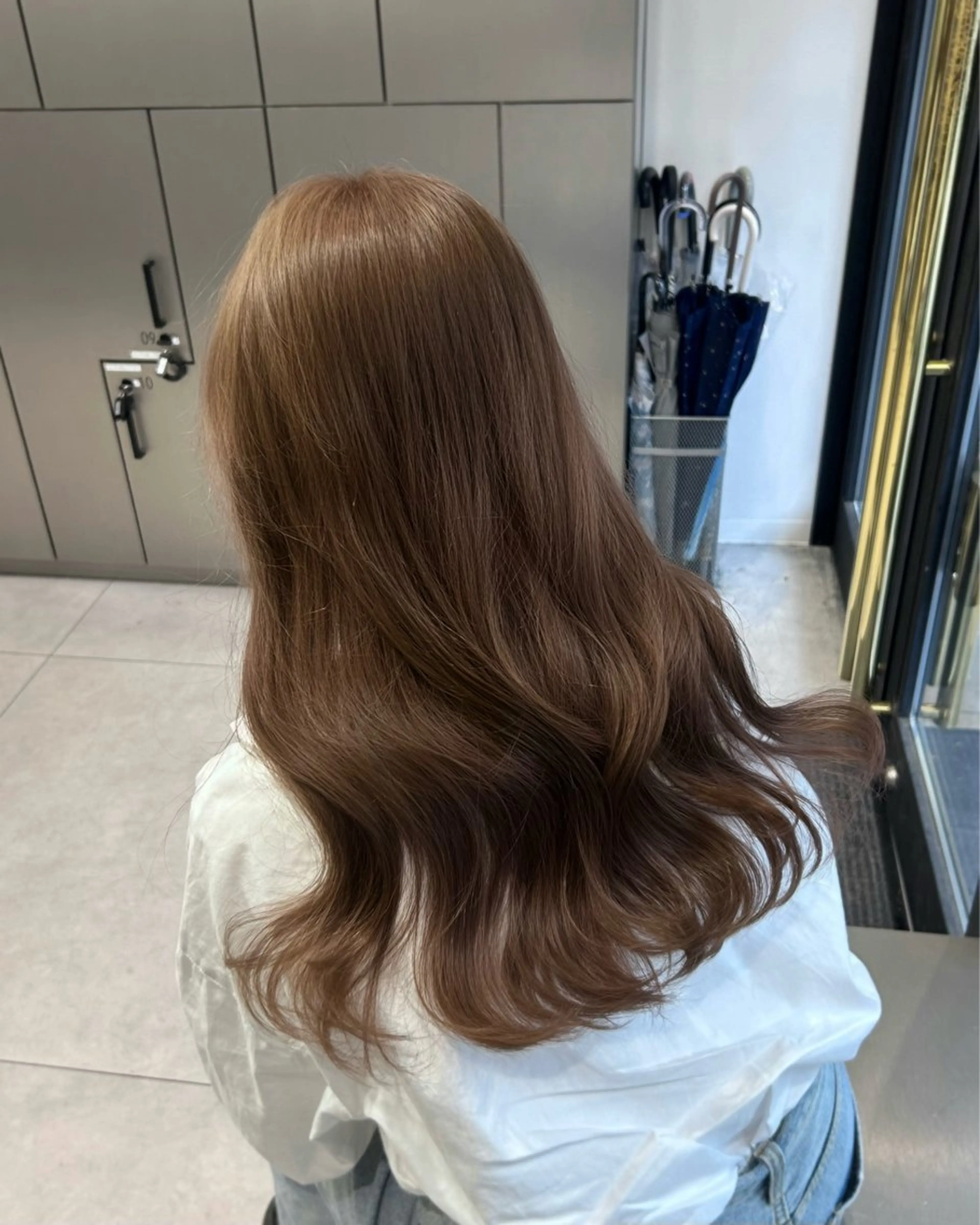ロング カット ヘアカラー トリートメント 大人レイヤー/艶髪 🇺🇸TOMONAのヘアスタイル