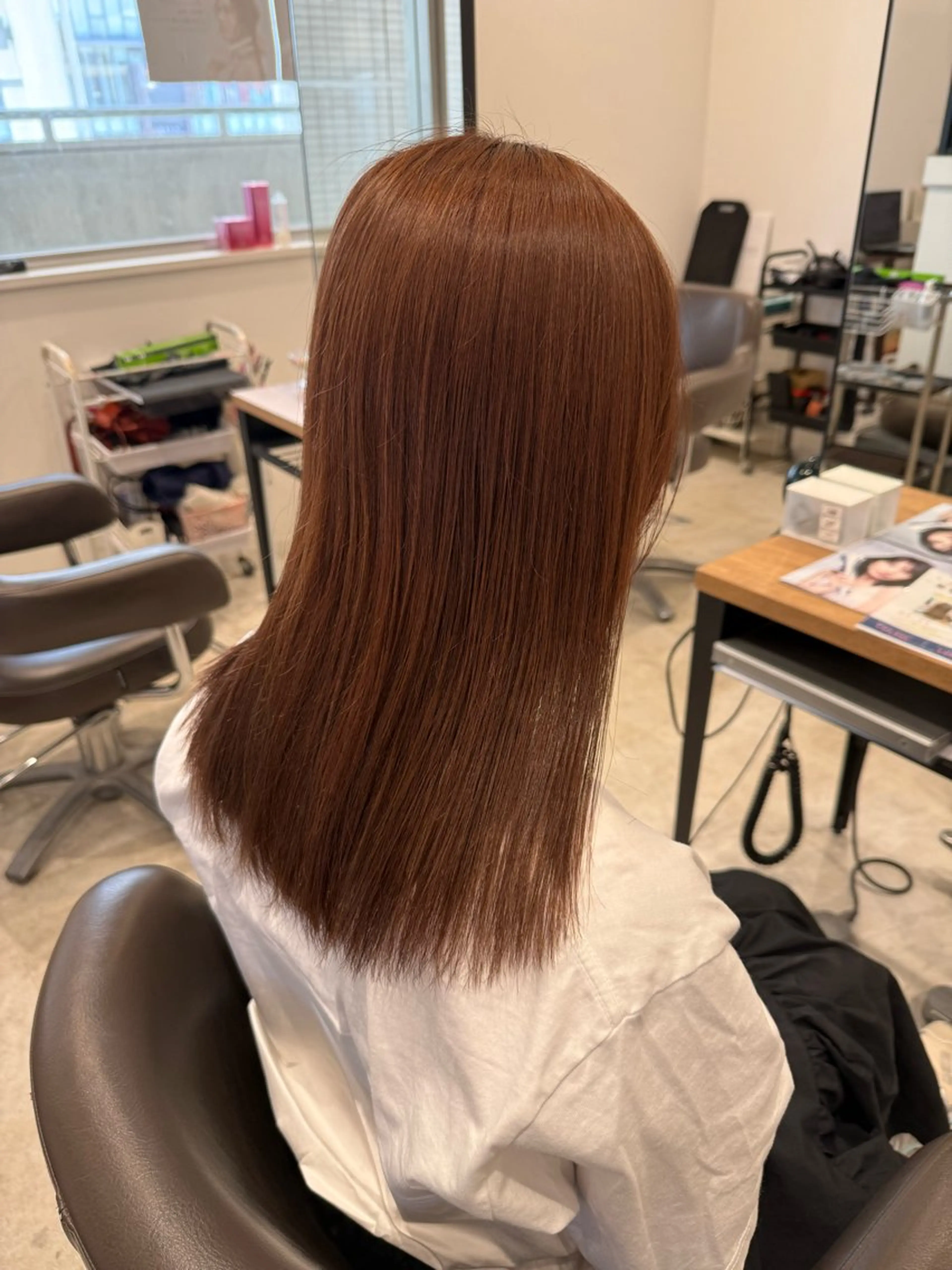 ロング カラー ヘアカラー 髪質改善カラー ゆづきのヘアスタイル