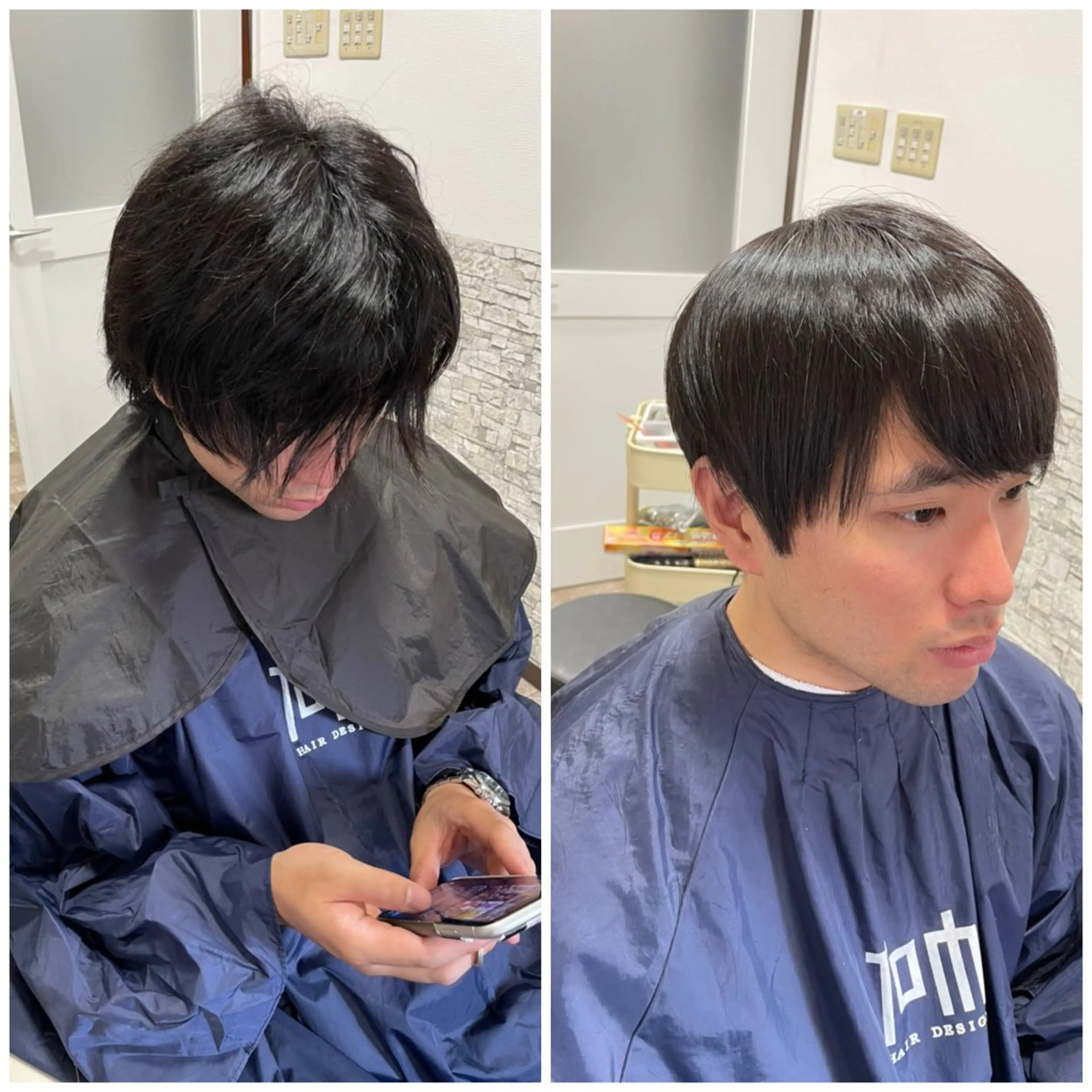 メンズ 縮毛矯正 トリートメント 園田 一喜のヘアスタイル