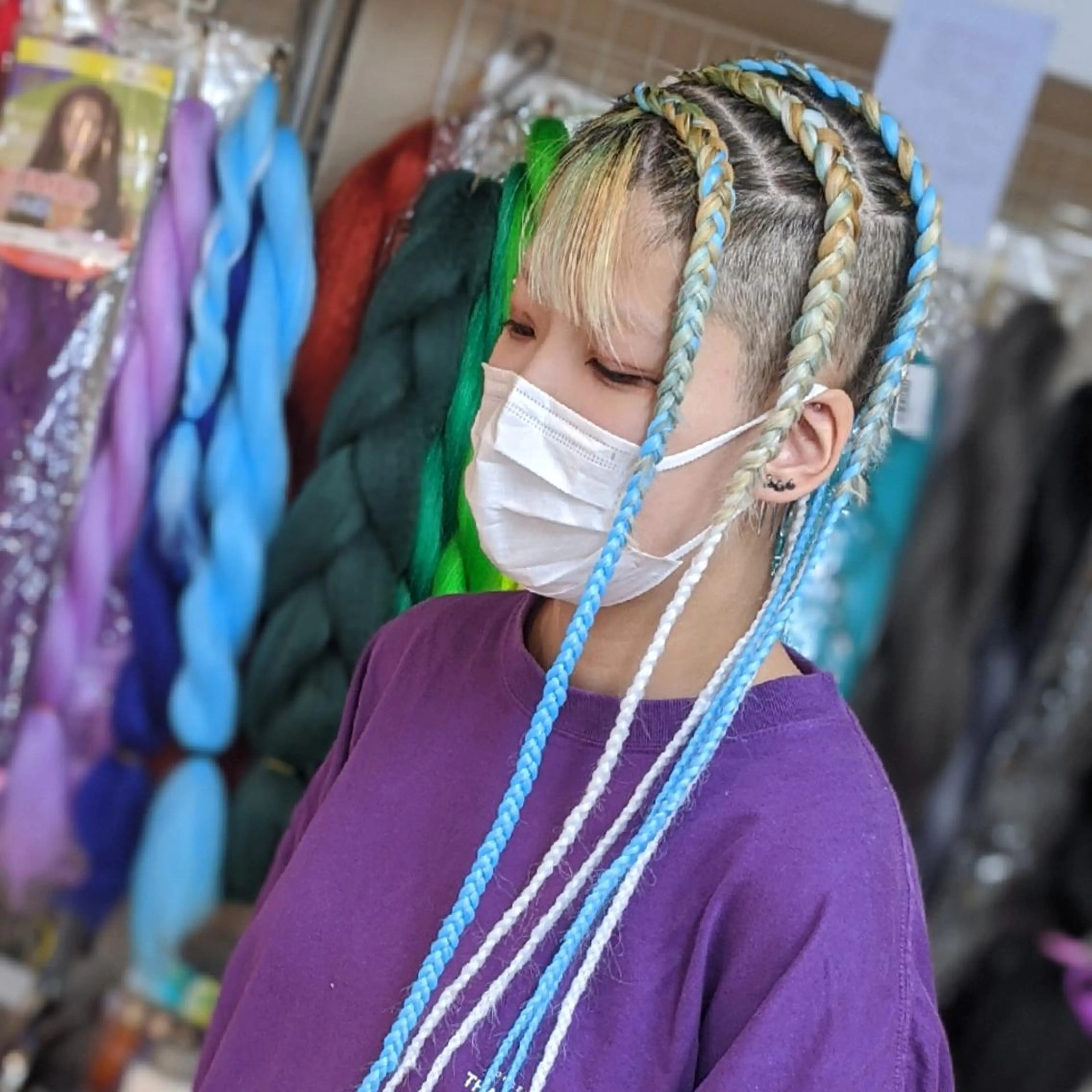 ヘアアレンジ エクステ scamp ★のヘアスタイル