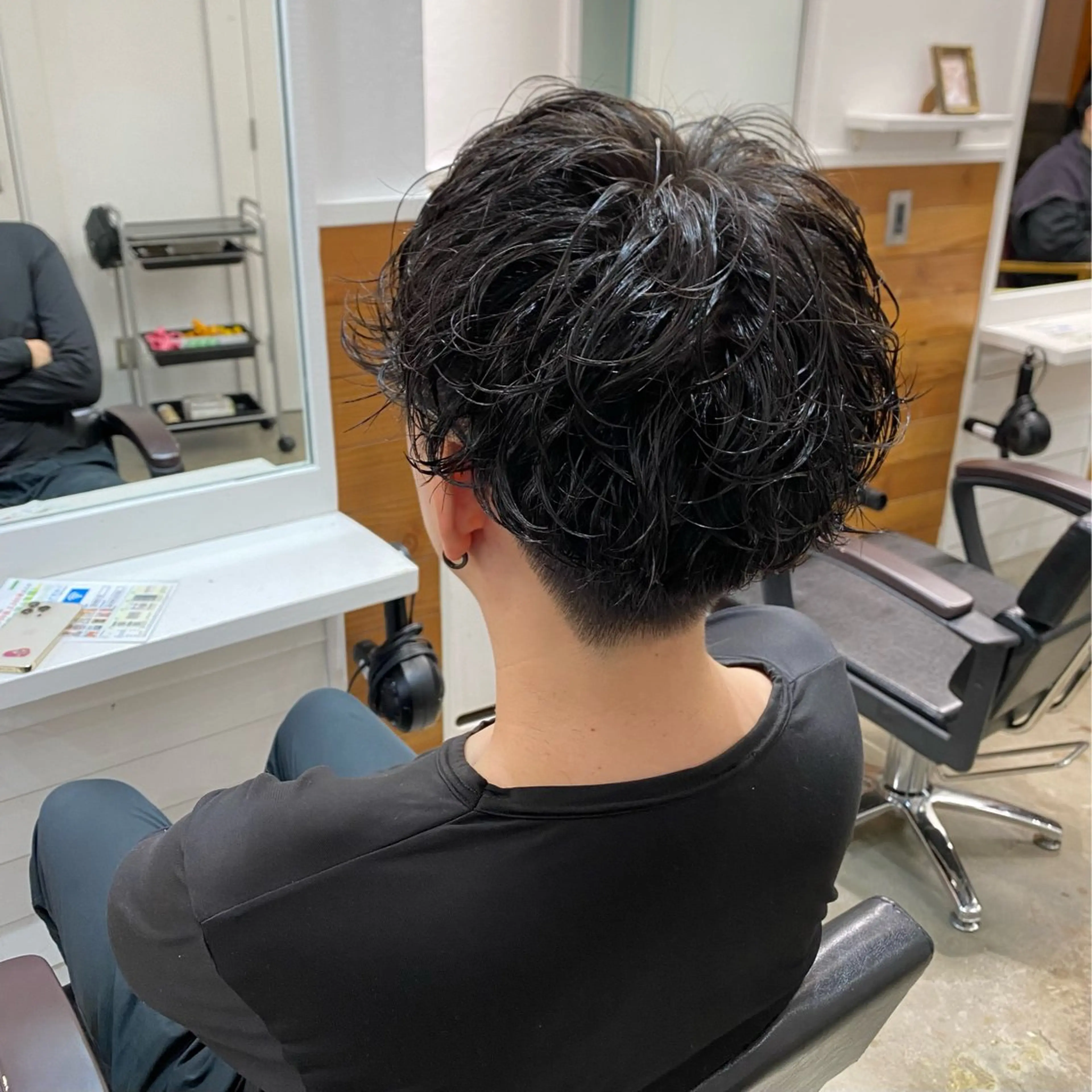 パーマ メンズ メンズパーマ ニュアンスパーマ ANY大宮所属・大宮/透明感カラー/ レイヤー🌼のヘアスタイル