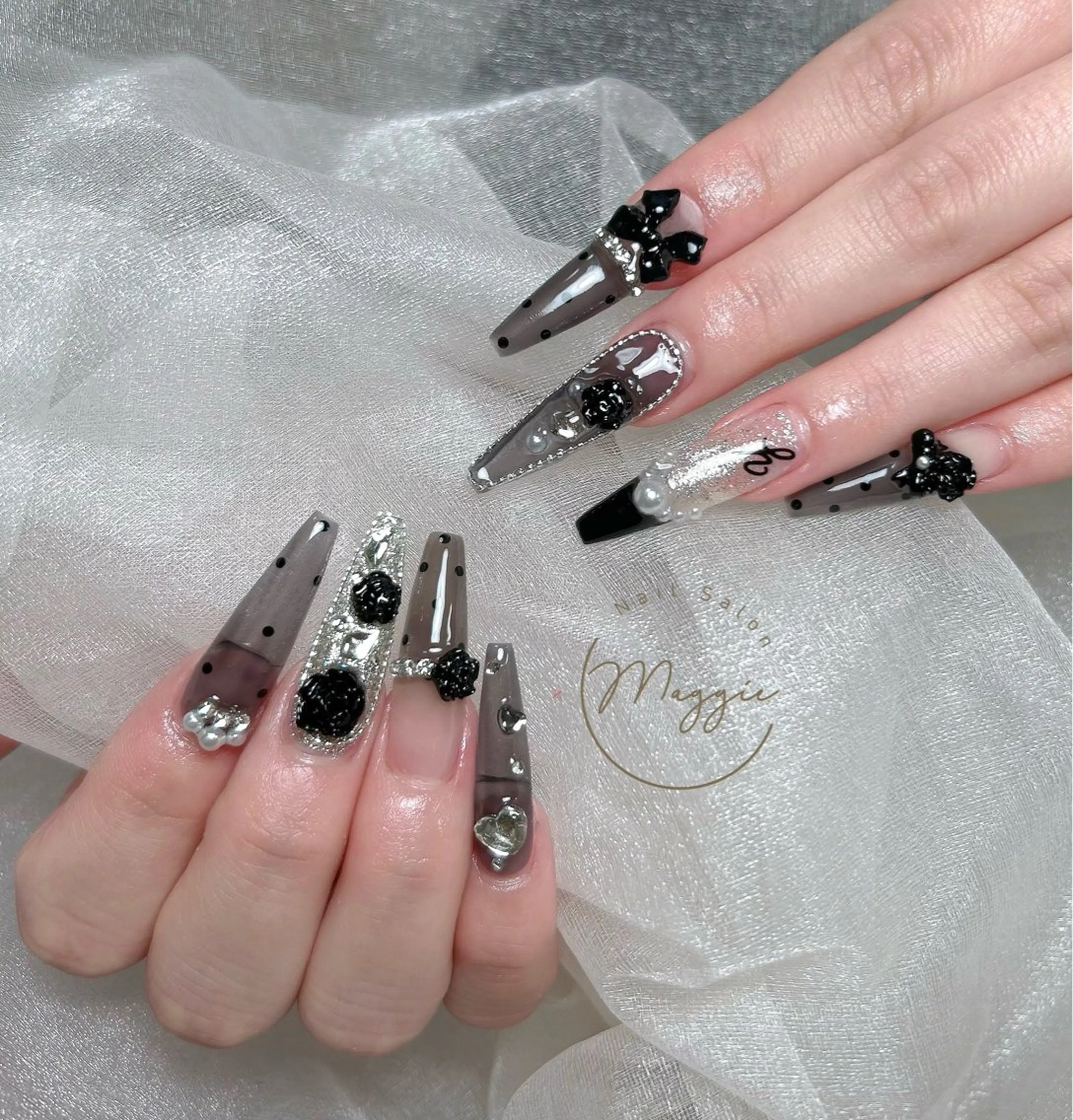 ネイル ハンドネイル Maggie Nail🦩のネイルデザイン