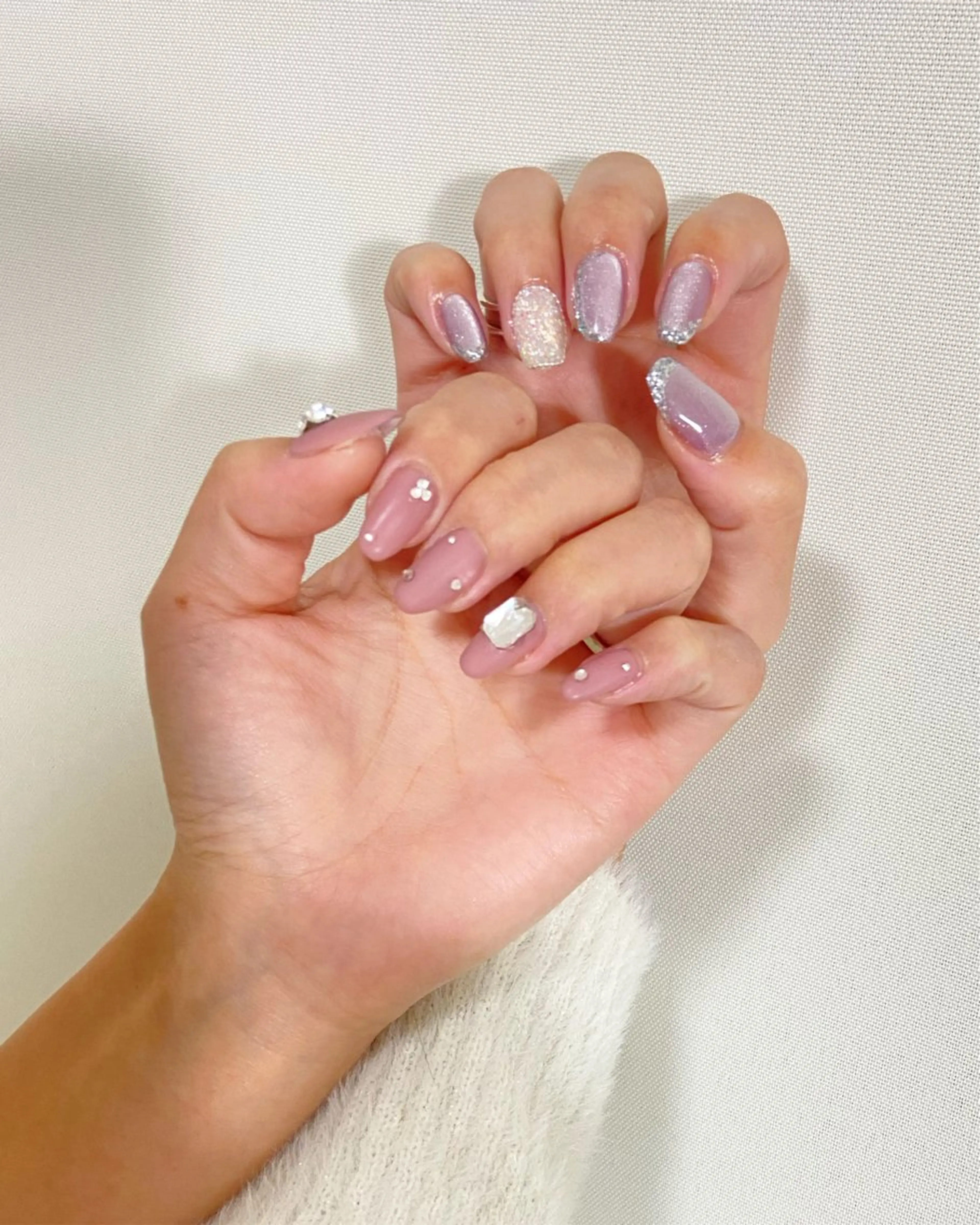 ネイル マグネットネイル マットネイル nail_ kinaのネイルデザイン