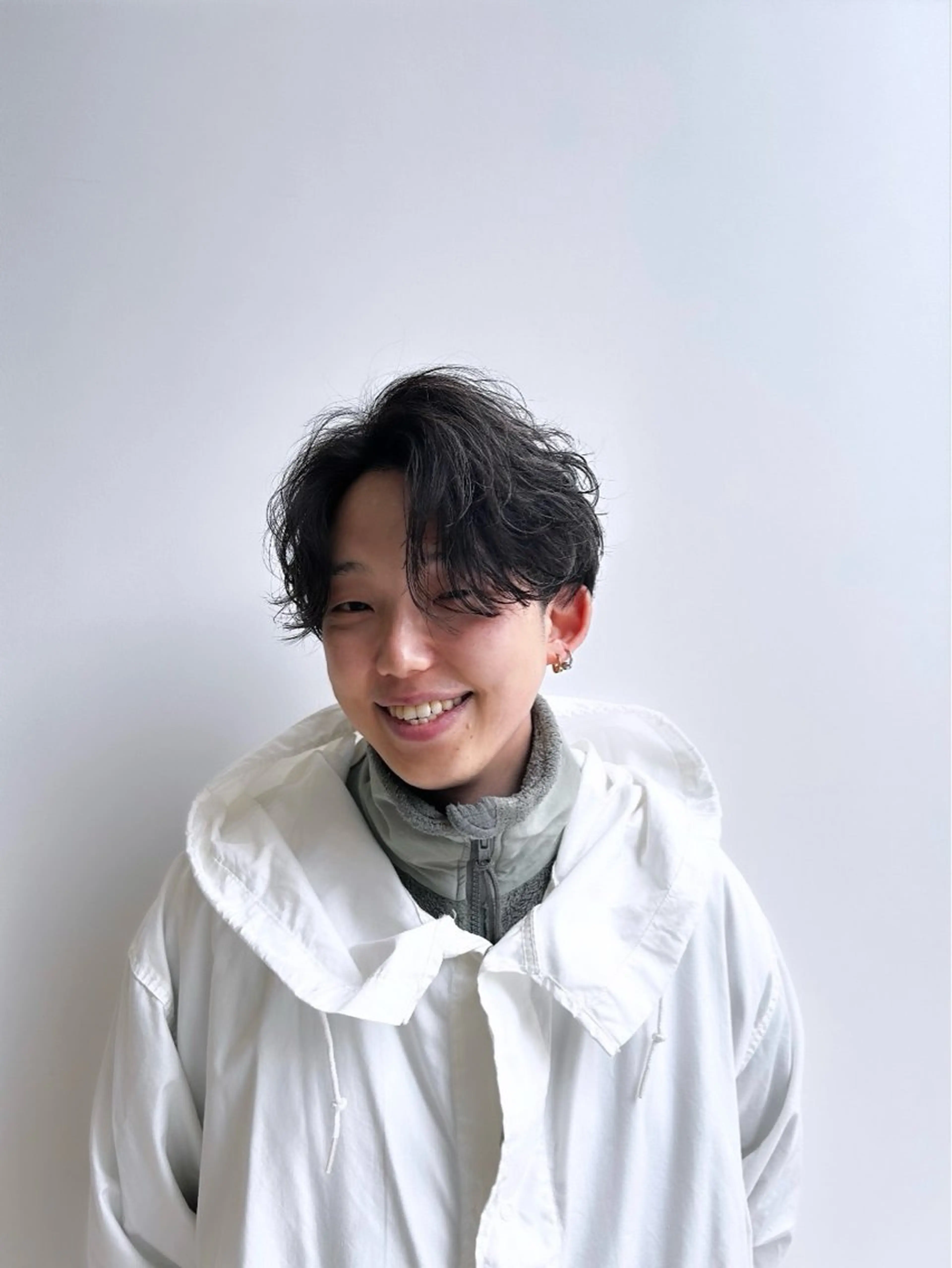 メンズ メンズハイライト メンズパーマ カット ヘアカラー メンズ特化美容師👾 チカのヘアスタイル