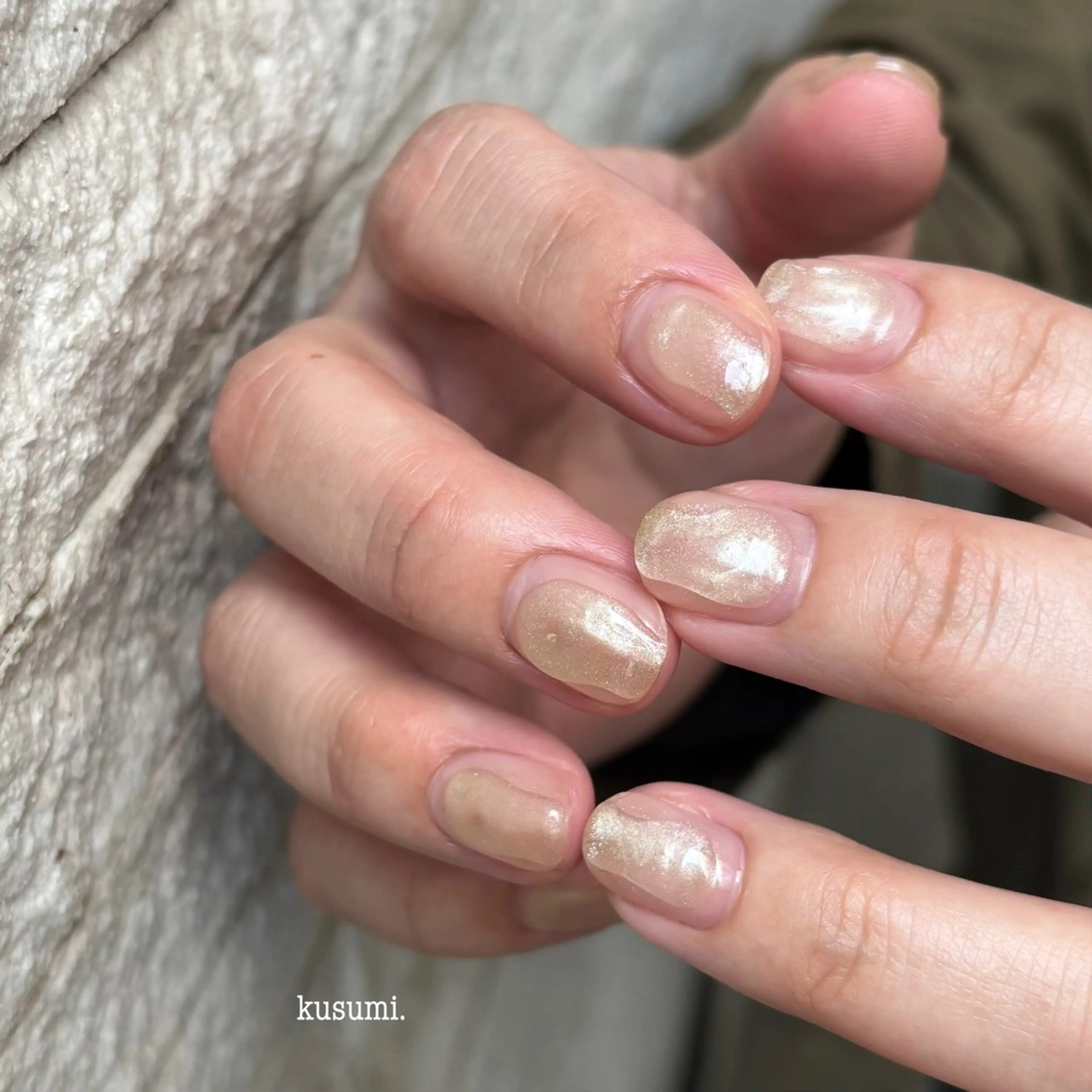ネイル メンズネイル ニュアンスネイル ハンドネイル kusumi.所属・kusumi. tatsuyaのネイルデザイン