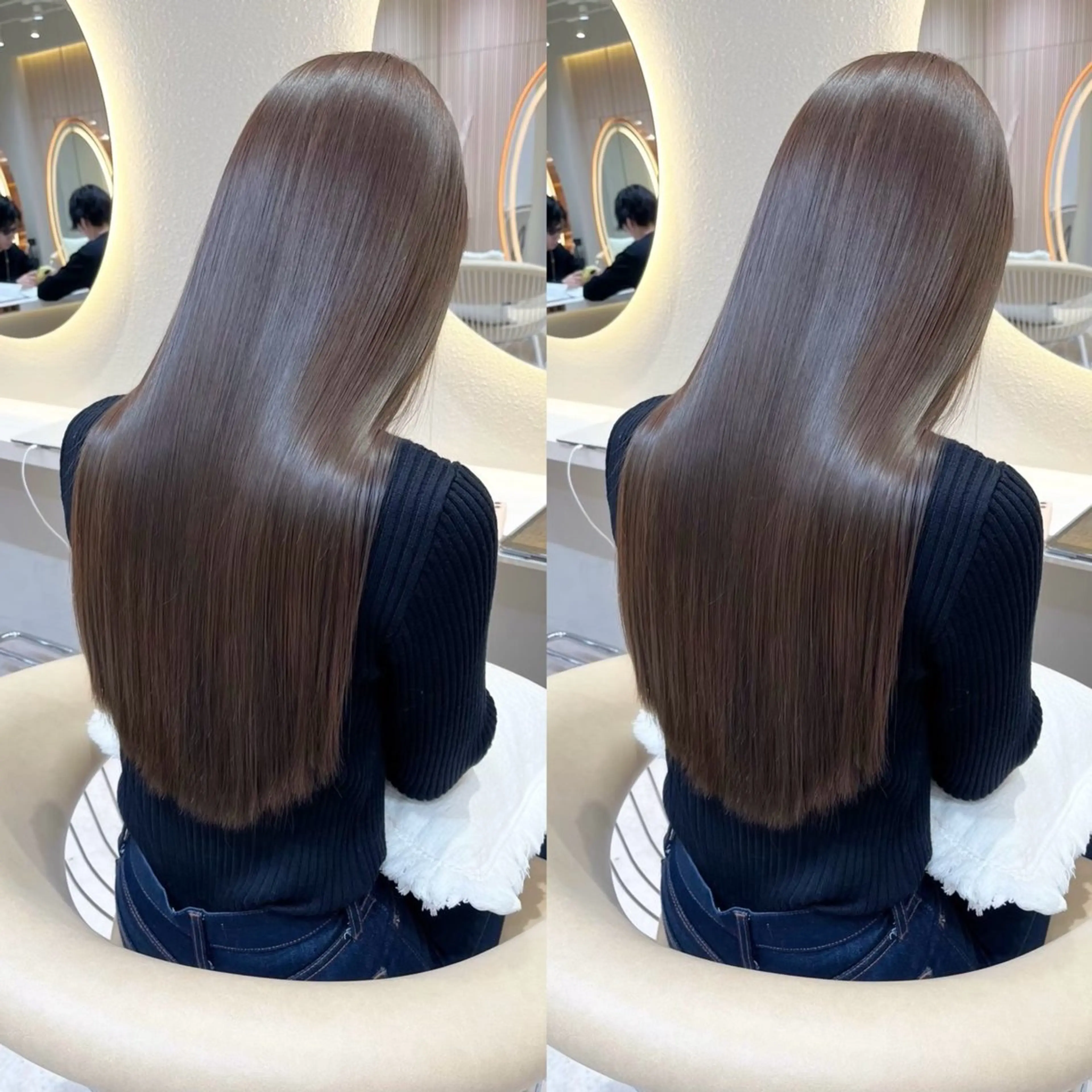 ロング カット ヘアカラー 縮毛矯正 トリートメント 美髪/カラー 美容院🌈渡辺隼也のヘアスタイル