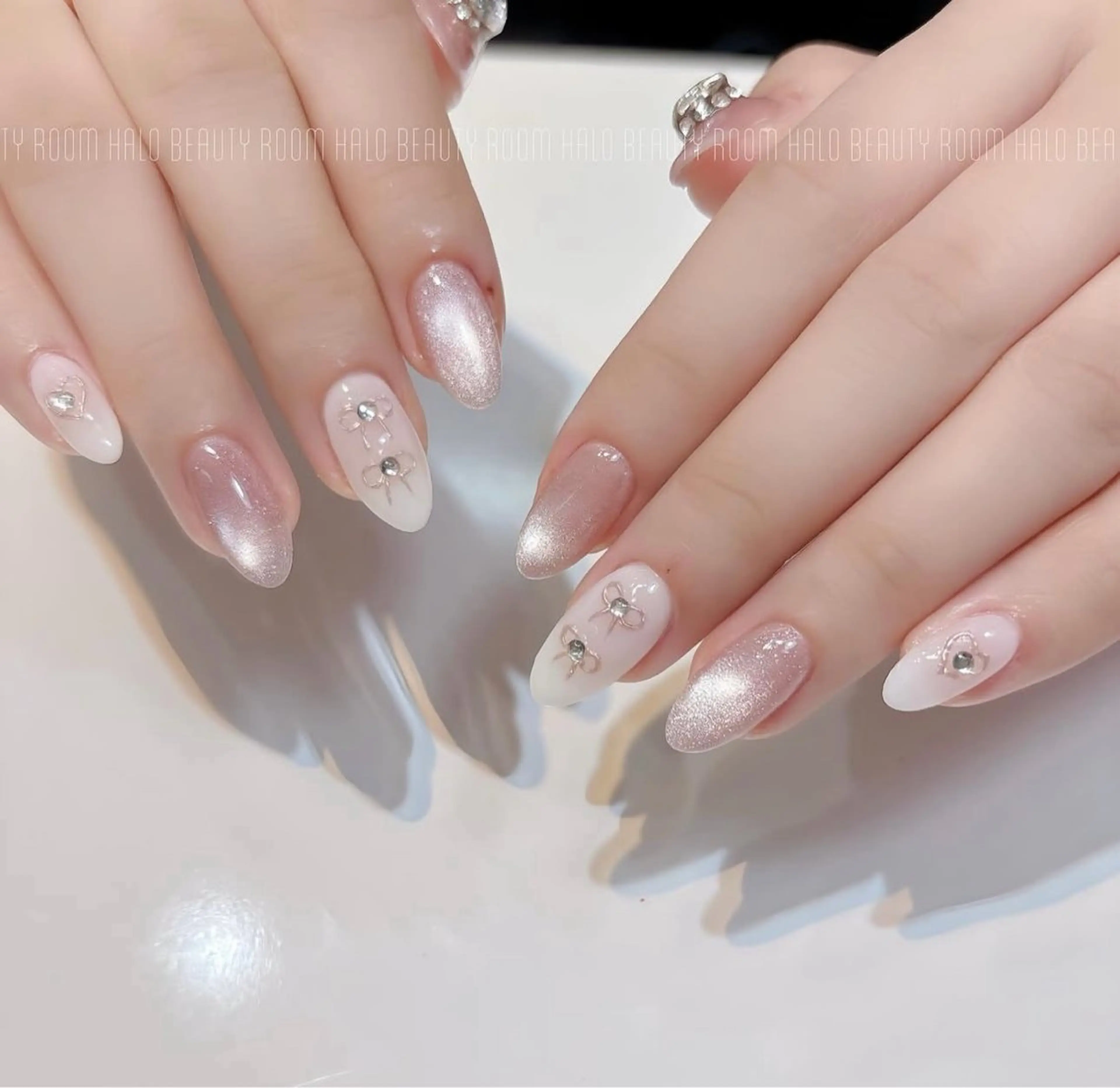 ネイル 韓国ネイル 持ち込み ニュアンスネイル ネイルチップ ハンドネイル TABI ANA.CHUOのネイルデザイン