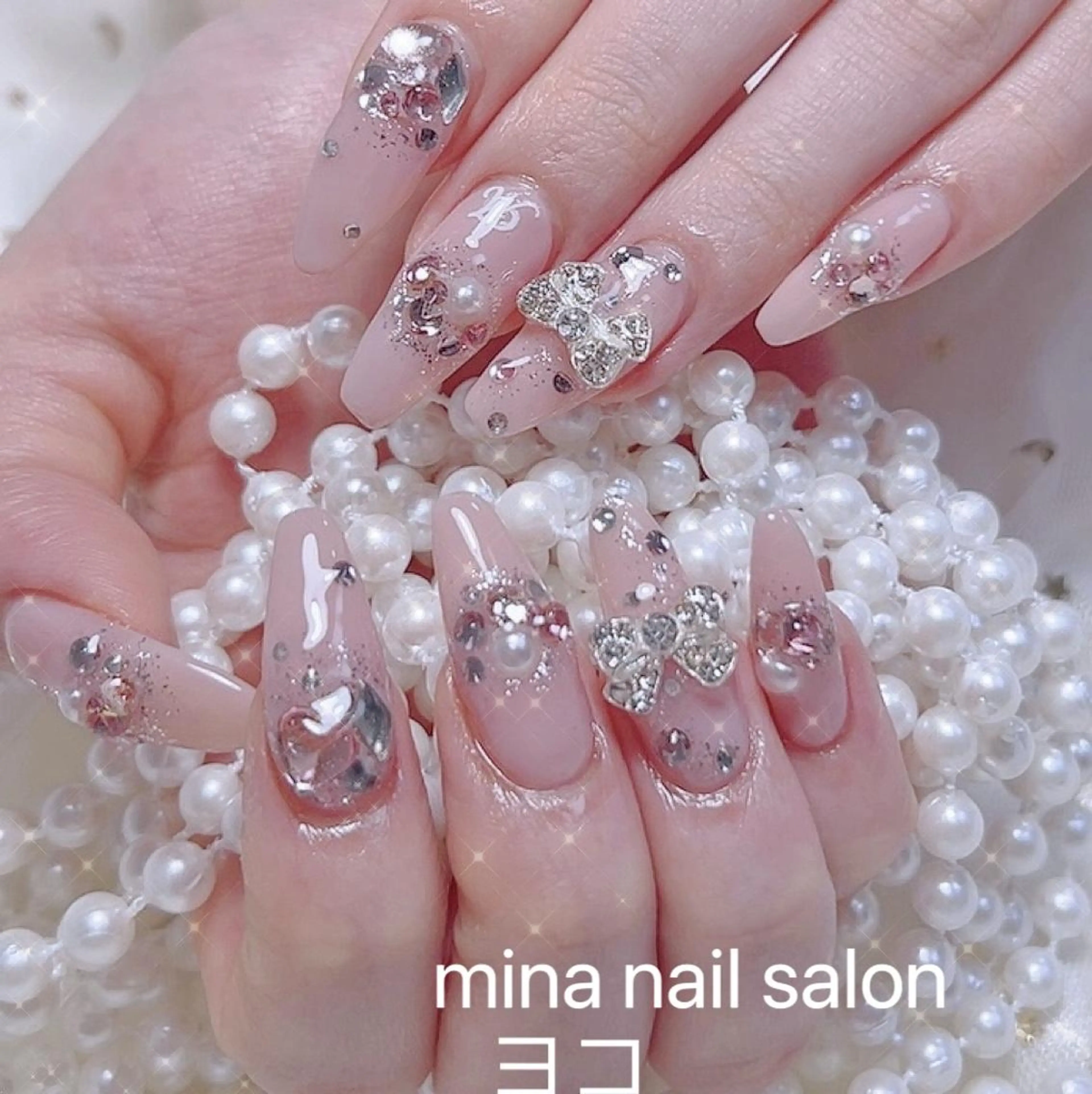 ネイル Mina🧸 韓国風ネイル🎀のネイルデザイン