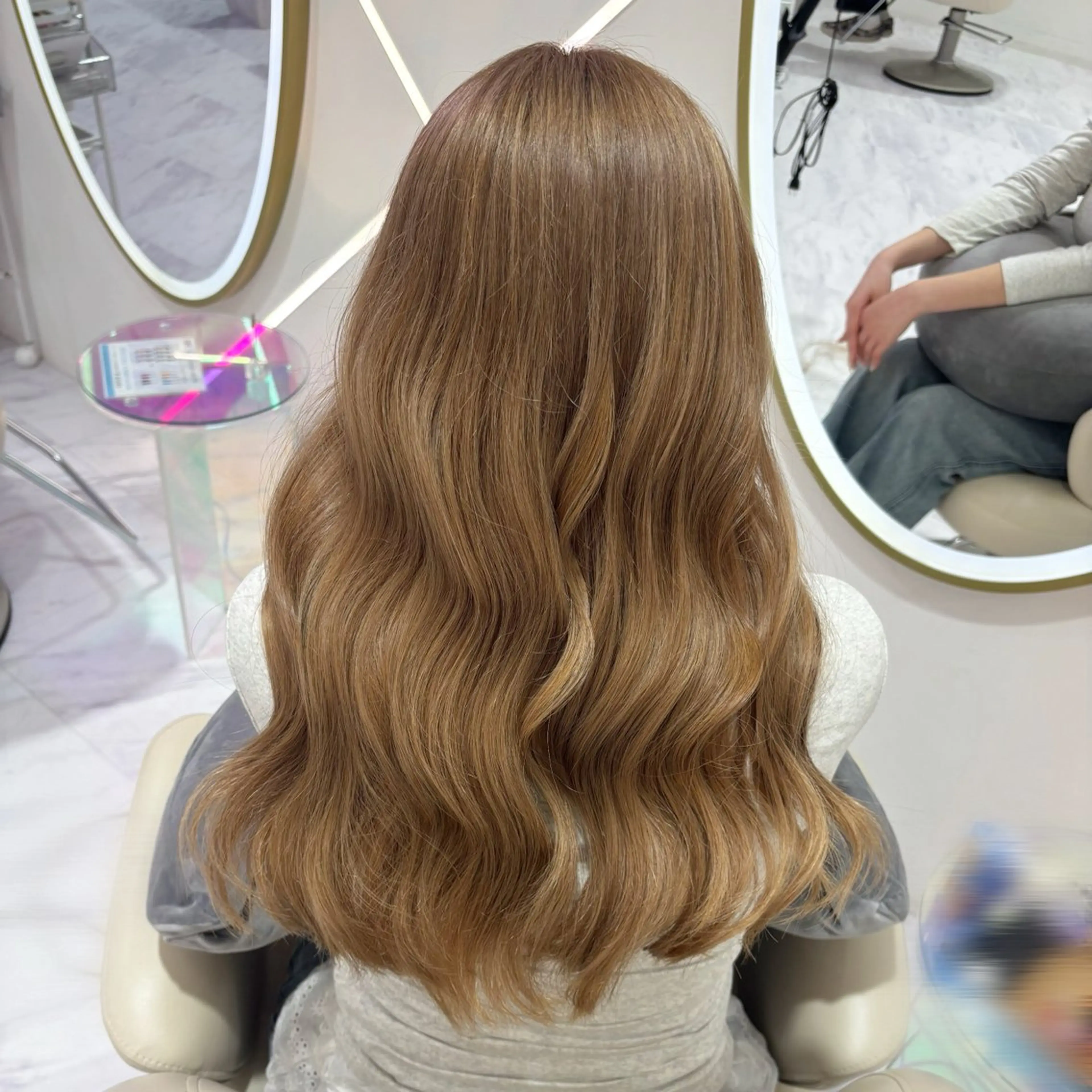 ロング カラー ブリーチ ブラウンカラー ハイトーンカラー ヘアカラー Ayu🍯/名駅/ ハイトーン/ヘアメのヘアスタイル