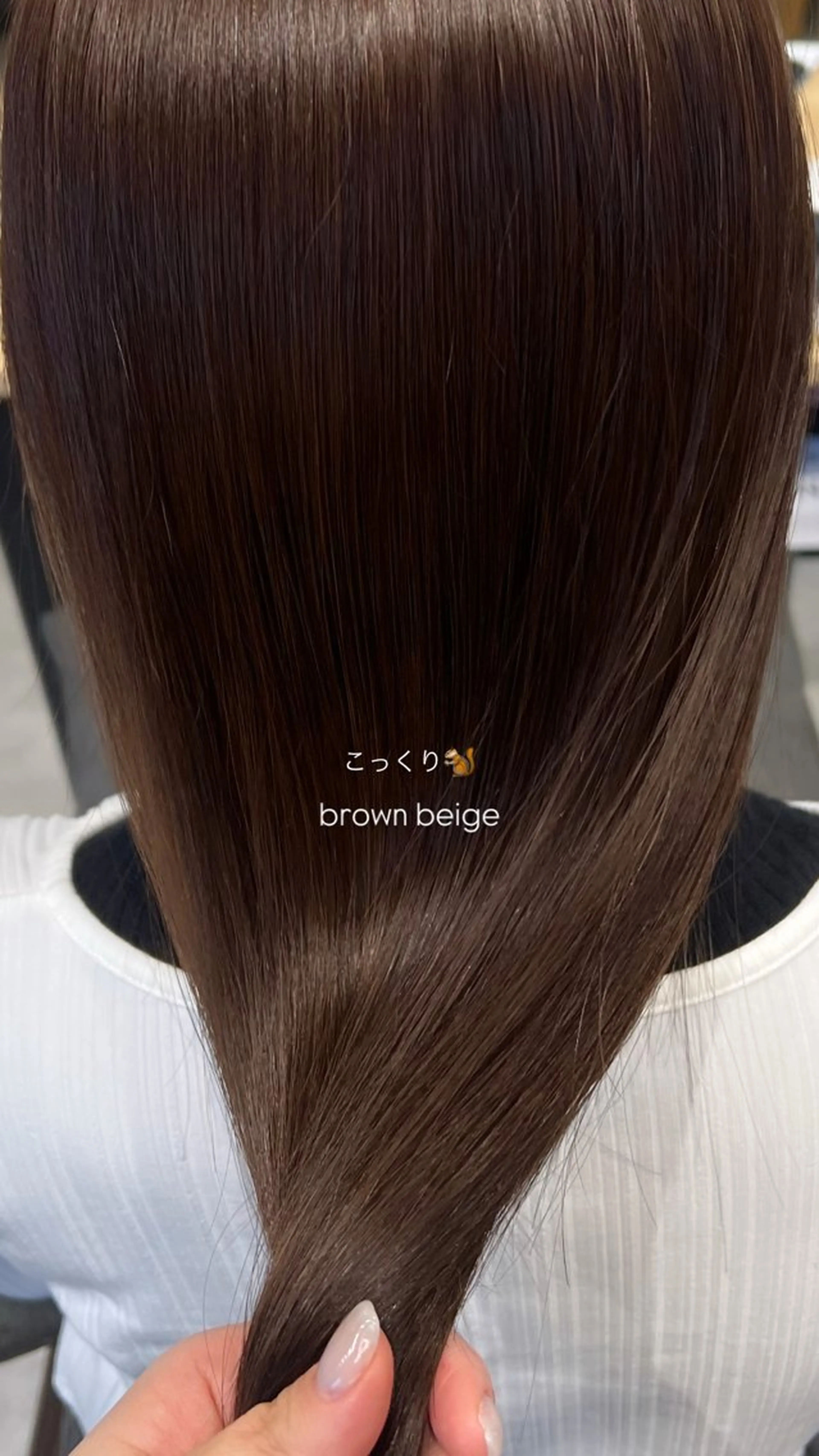 セミロング カラー カット ヘアカラー 梅田/似合わせボブ /顔周り/RINKAのヘアスタイル