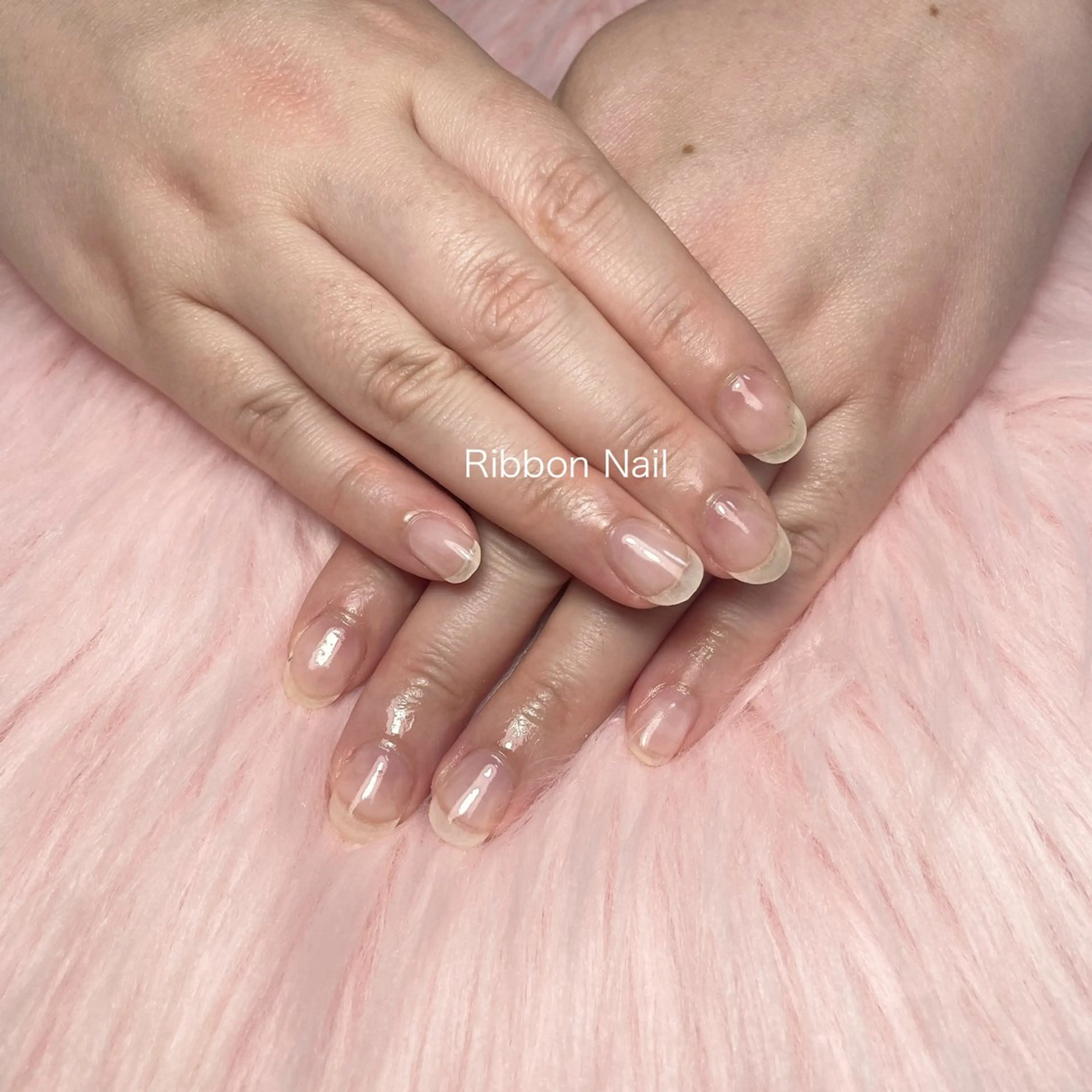 ネイル ハンドネイル Ribbon nailのネイルデザイン