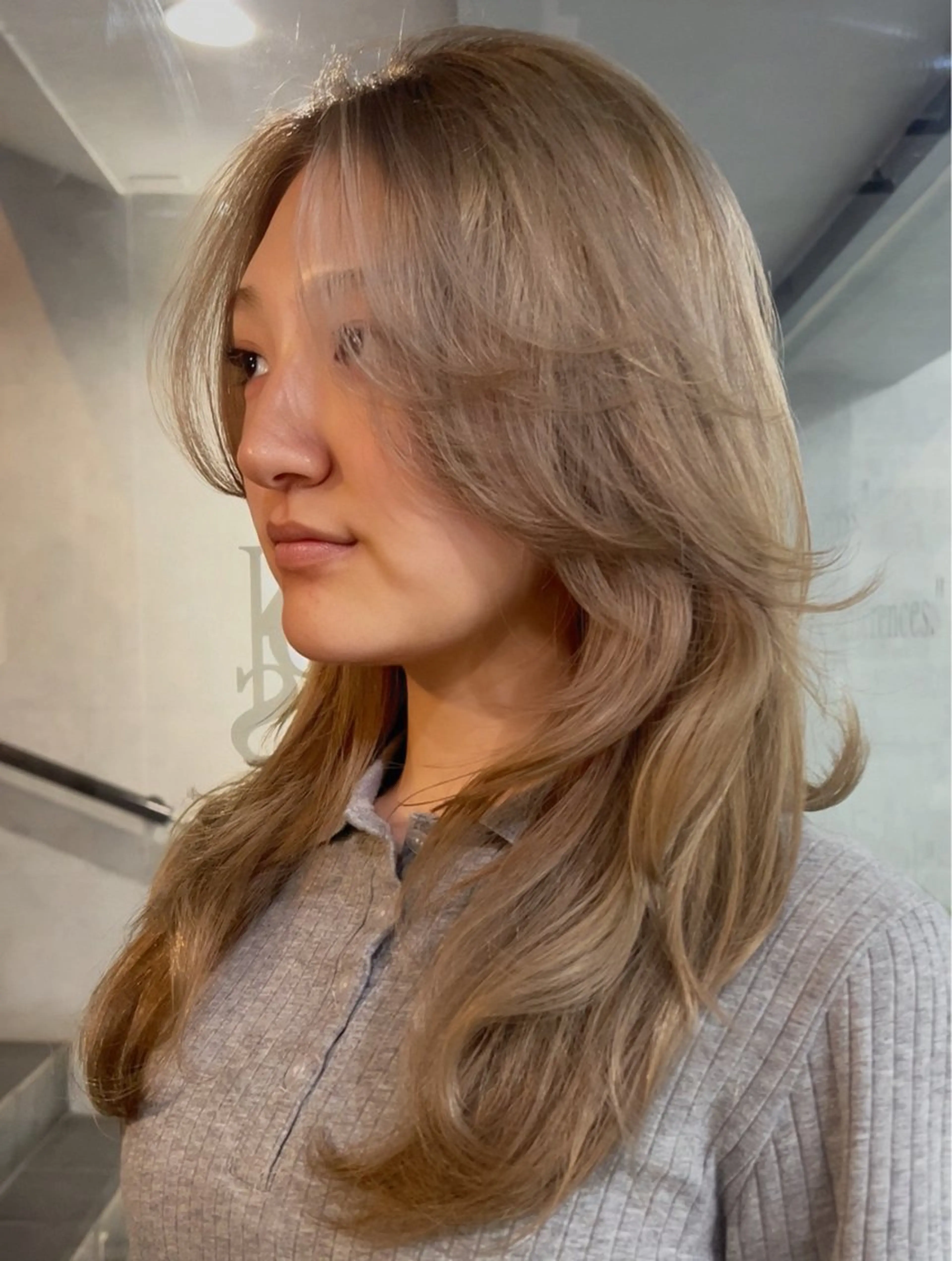 【ハイトーン✨️】カット＋ケアブリーチ＋カラー(表参道/渋谷/原宿)※追加ブリーチ1回¥5,500の写真