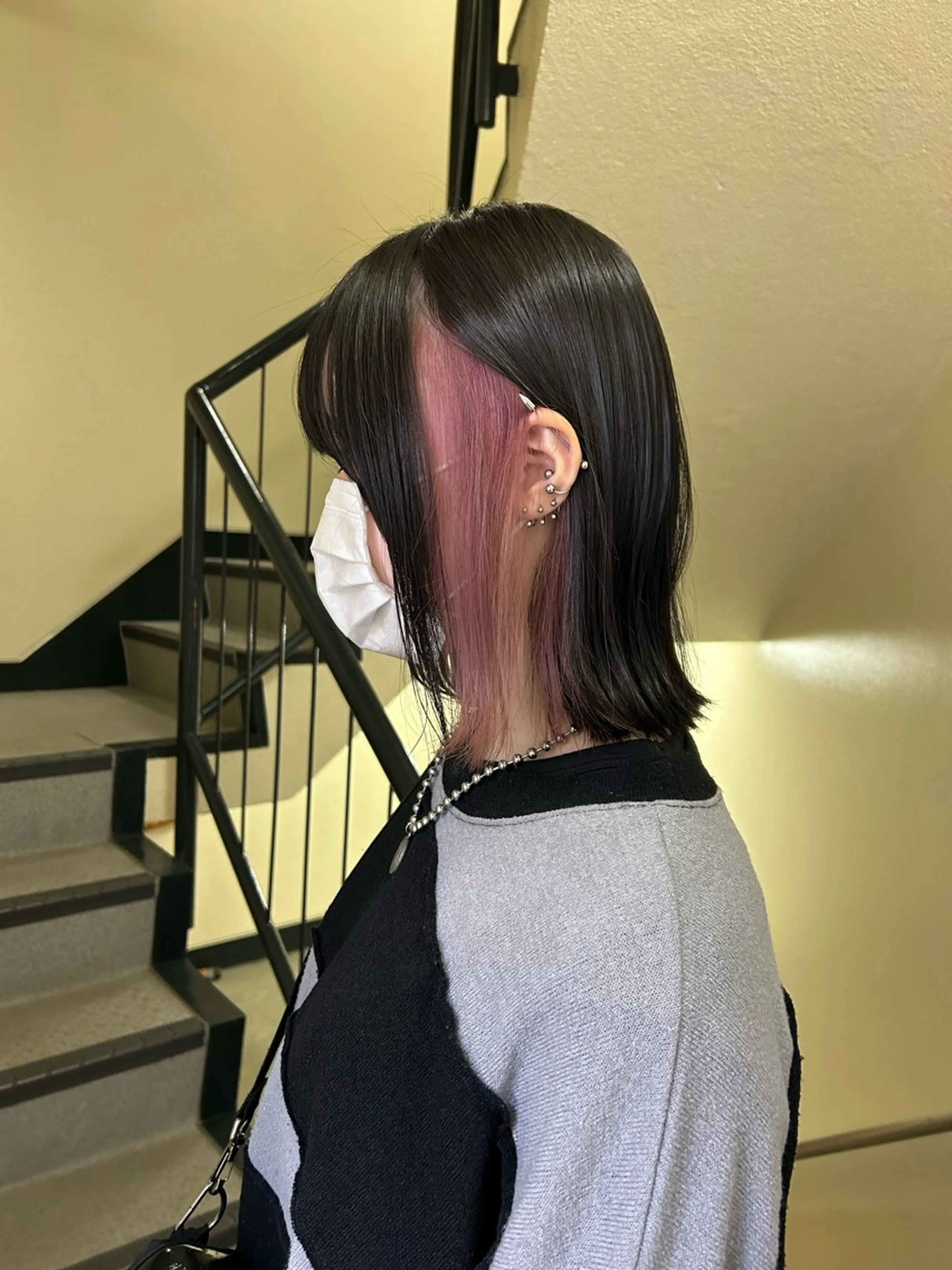 ミディアム カラー ☕️結【suii.】 ボブ/ヘアセット☕️のヘアスタイル