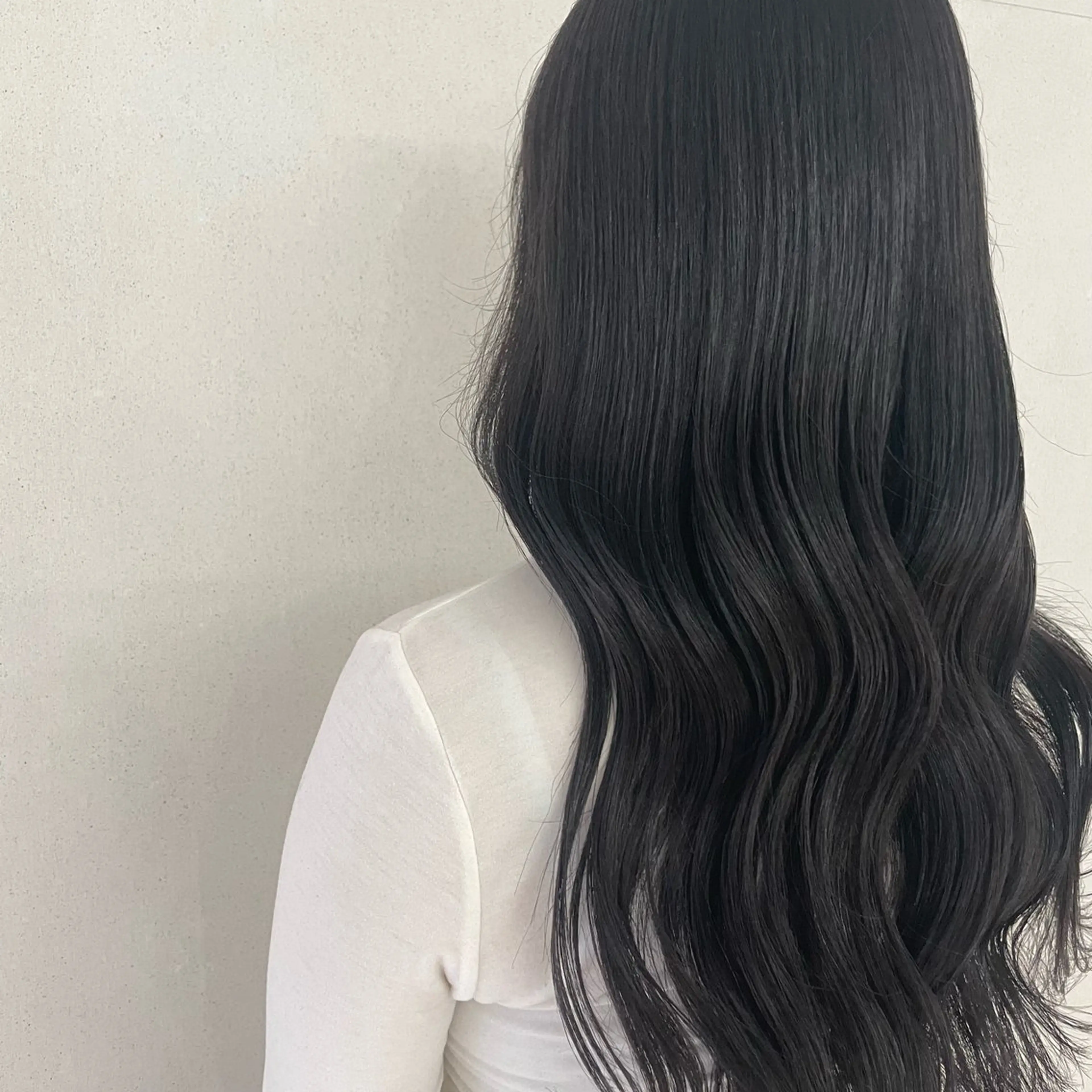 ロング カラー カット ヘアカラー トリートメント 💎久米川 東村山 BASSAサトウ💎のヘアスタイル