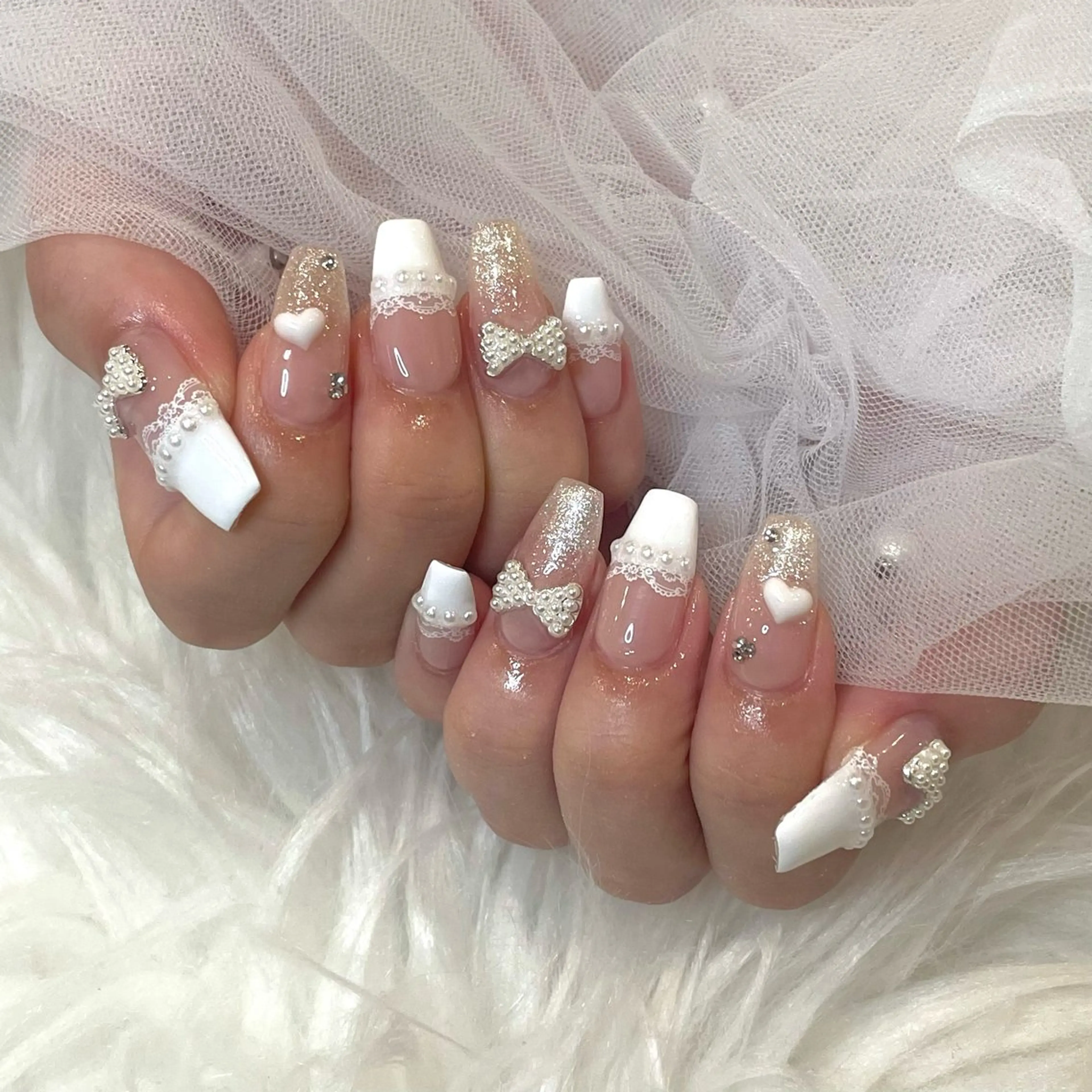 ネイル ハンドネイル yurika 🌷.*･ﾟのネイルデザイン