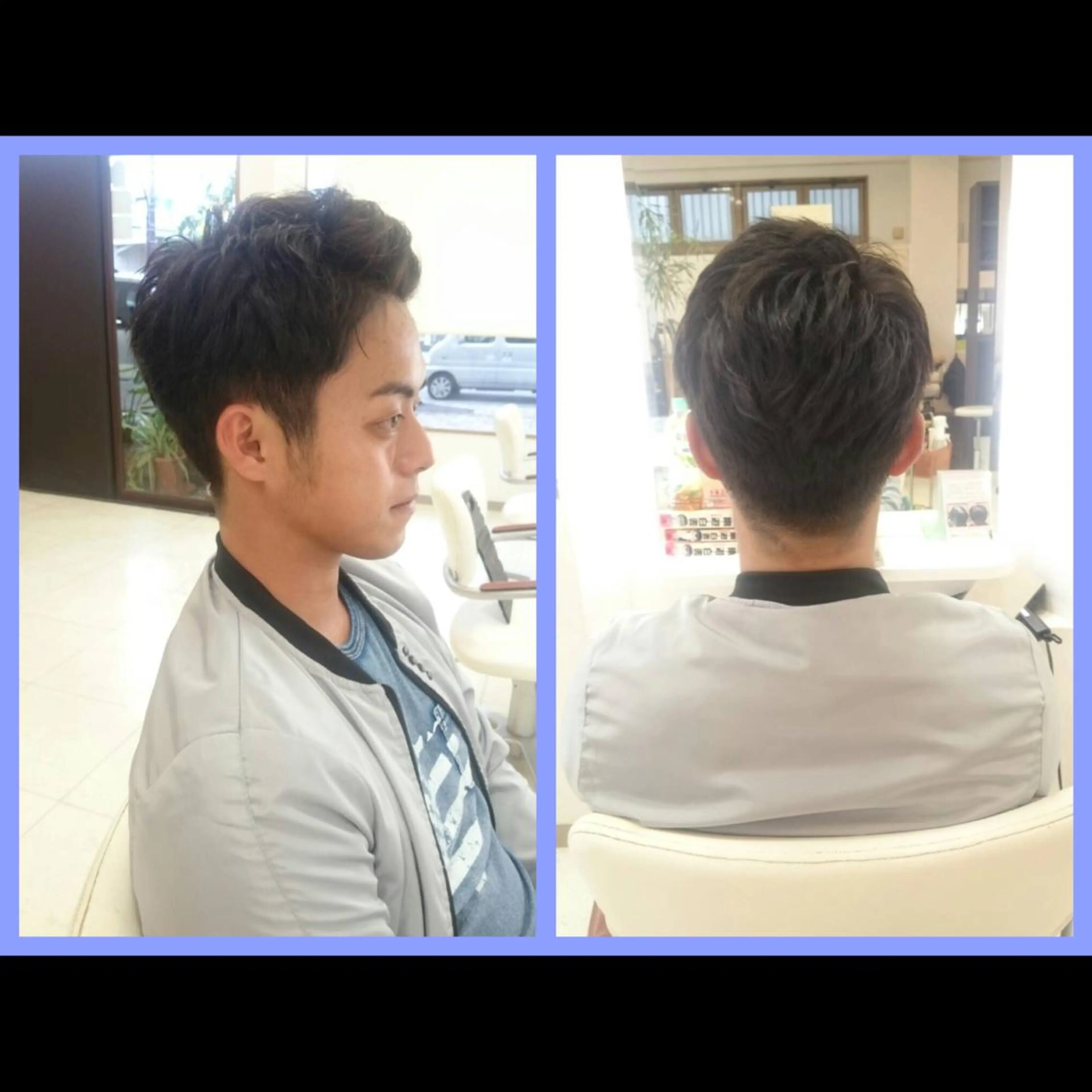 カラー メンズ Hair VERDEのヘアスタイル