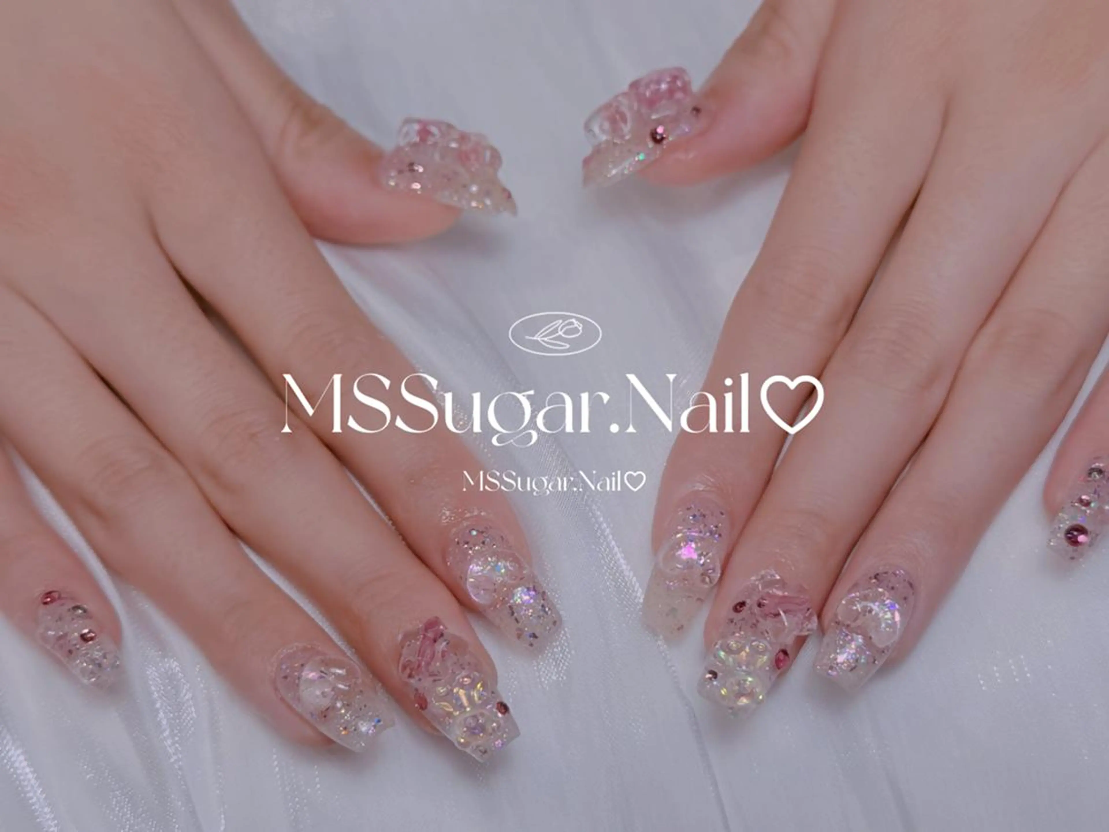 ネイル ハロウィン ロングネイル マグネットネイル スカルプネイル ネイルチップ Mss ALICEのネイルデザイン